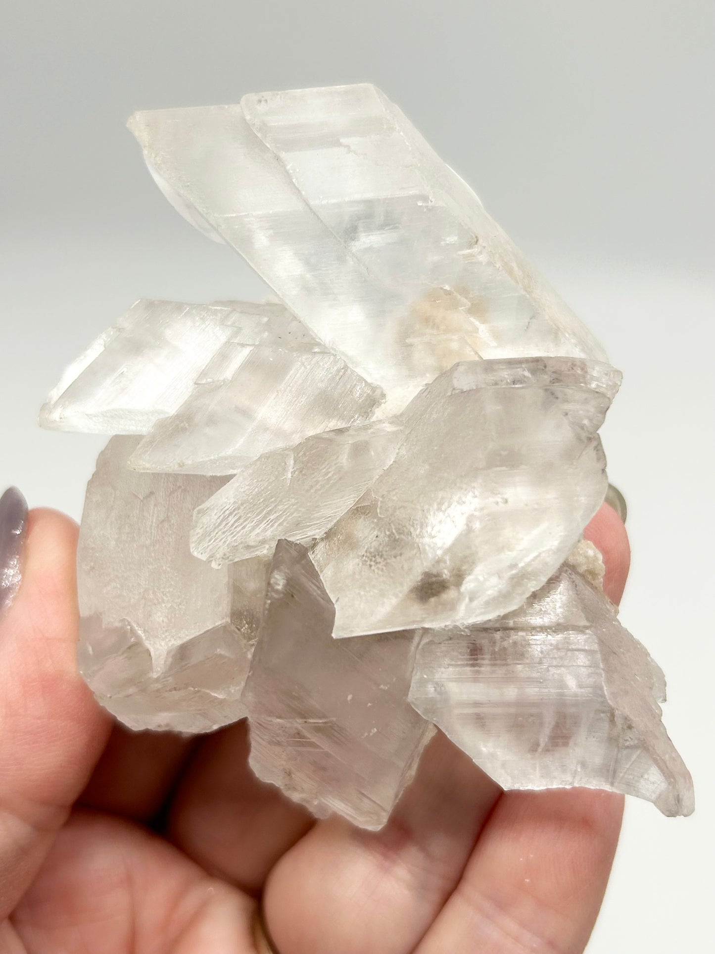 Nica Selenite With Water En Hydro 🫧 #6 From Nica Mine, Chihuahua, Mexico 🇲🇽