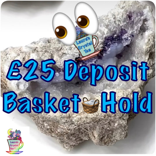 £25 Hold Basket Deposit Website Payment Page 🇬🇧