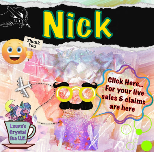 Nick Live Sale Claims 10th November 2024