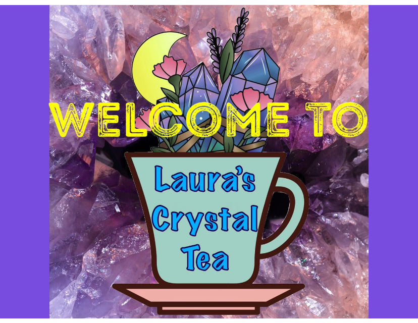 Load video: Welcome to Laura’s Crystal Tea U.K.