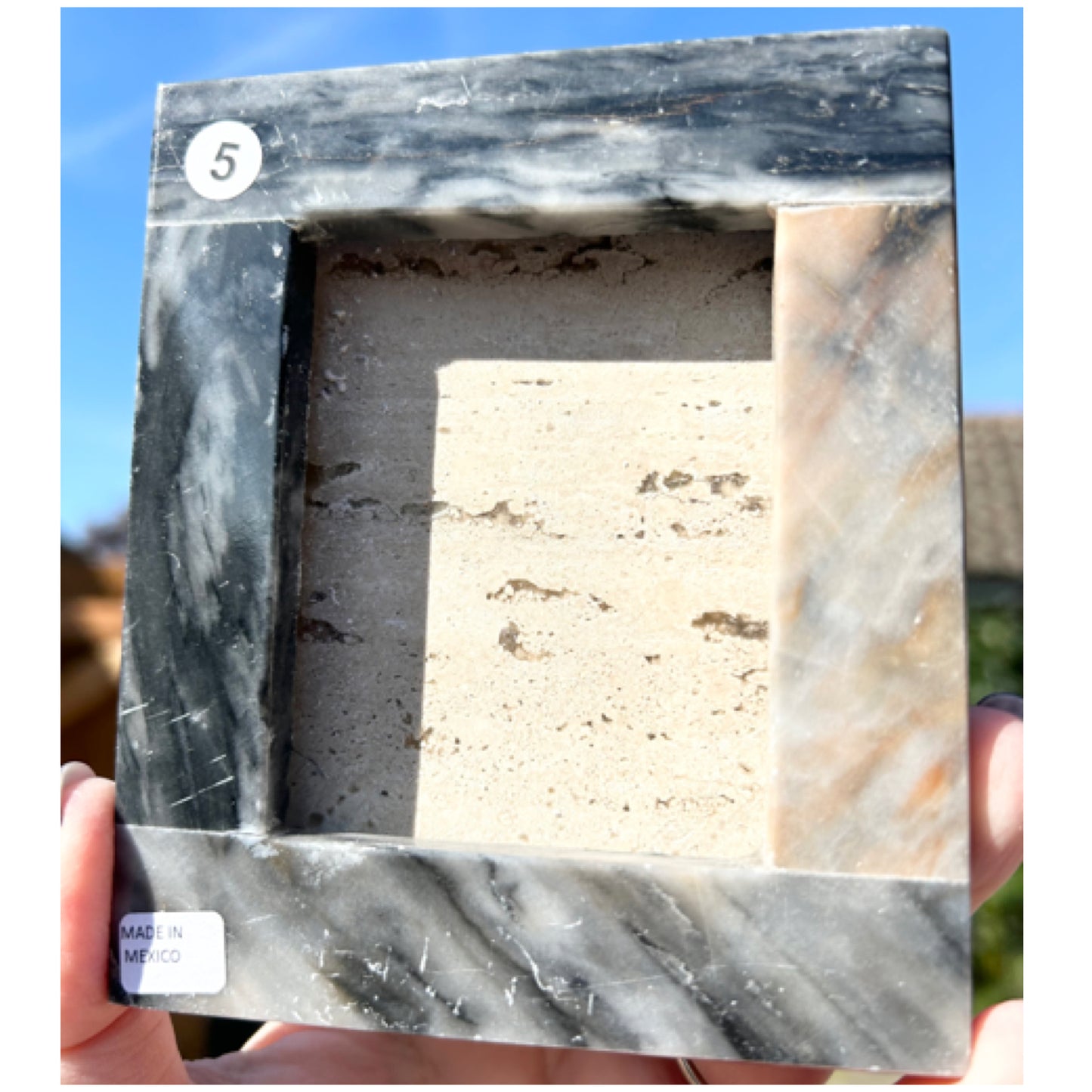 Calcite/ Marble Frames From Mexico 🇲🇽 Small Sized - Pick Your Frame