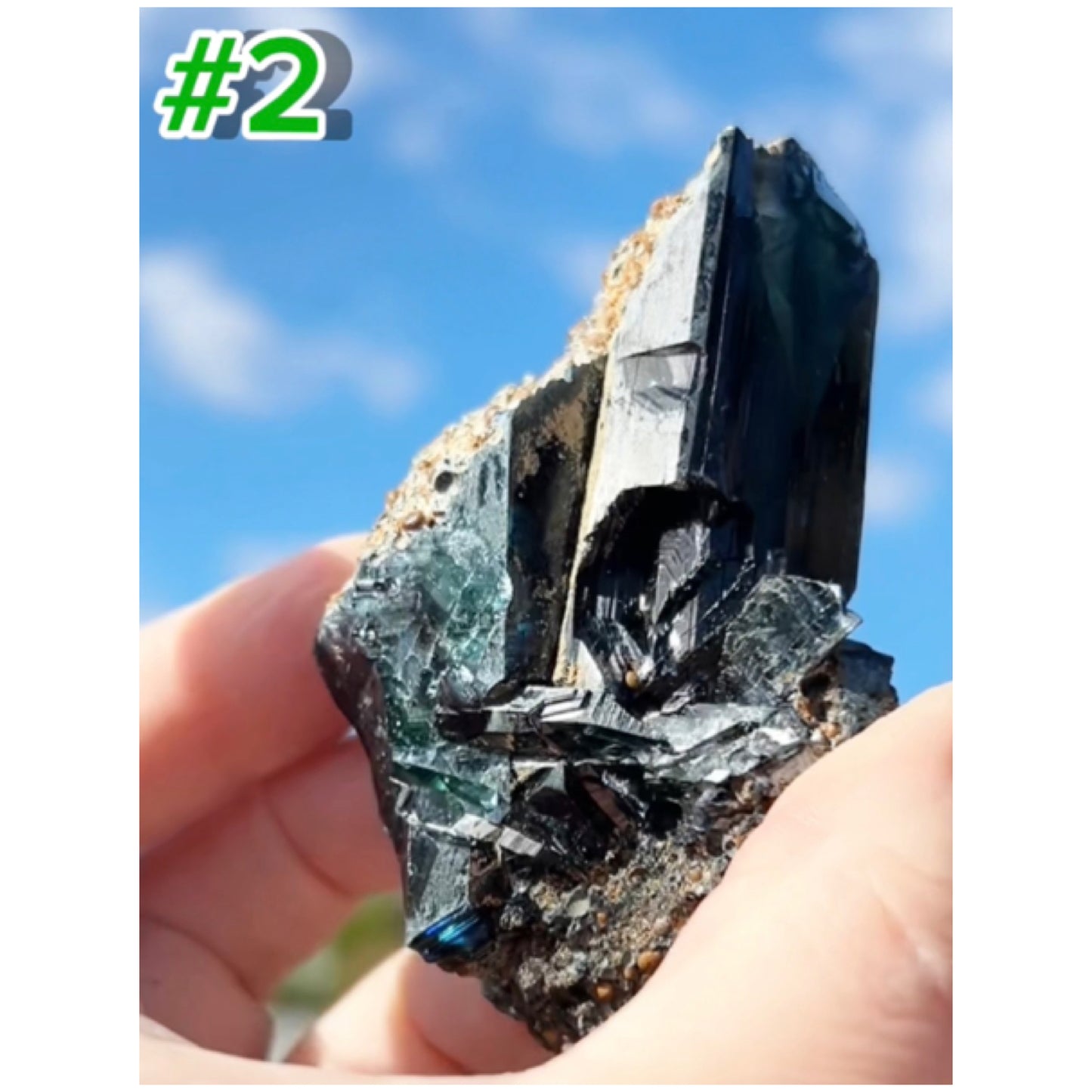 #2 Vivianite Medium Wand Specimen From Brazil 🇧🇷