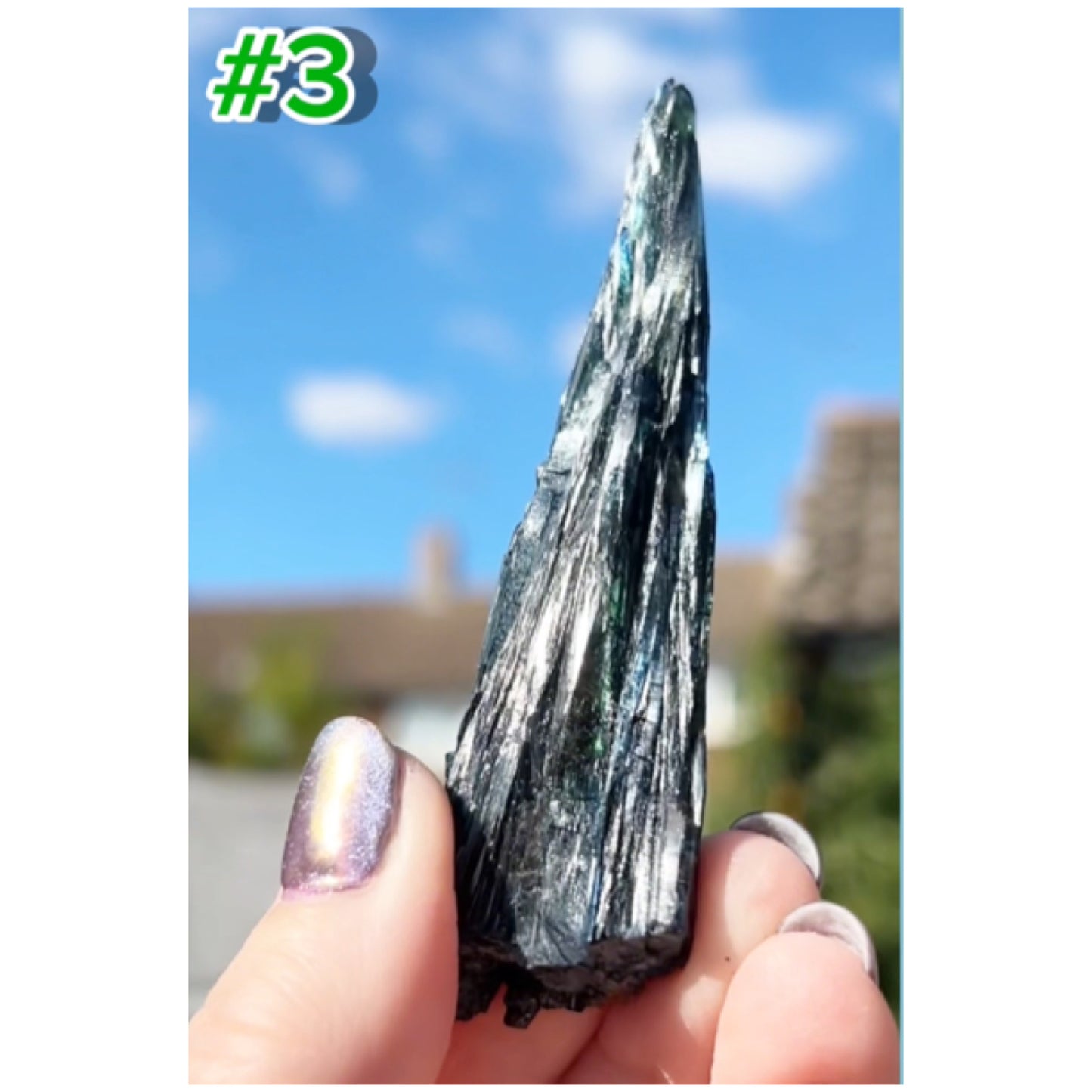 #3 Vivianite Medium Wand Specimen From Brazil 🇧🇷