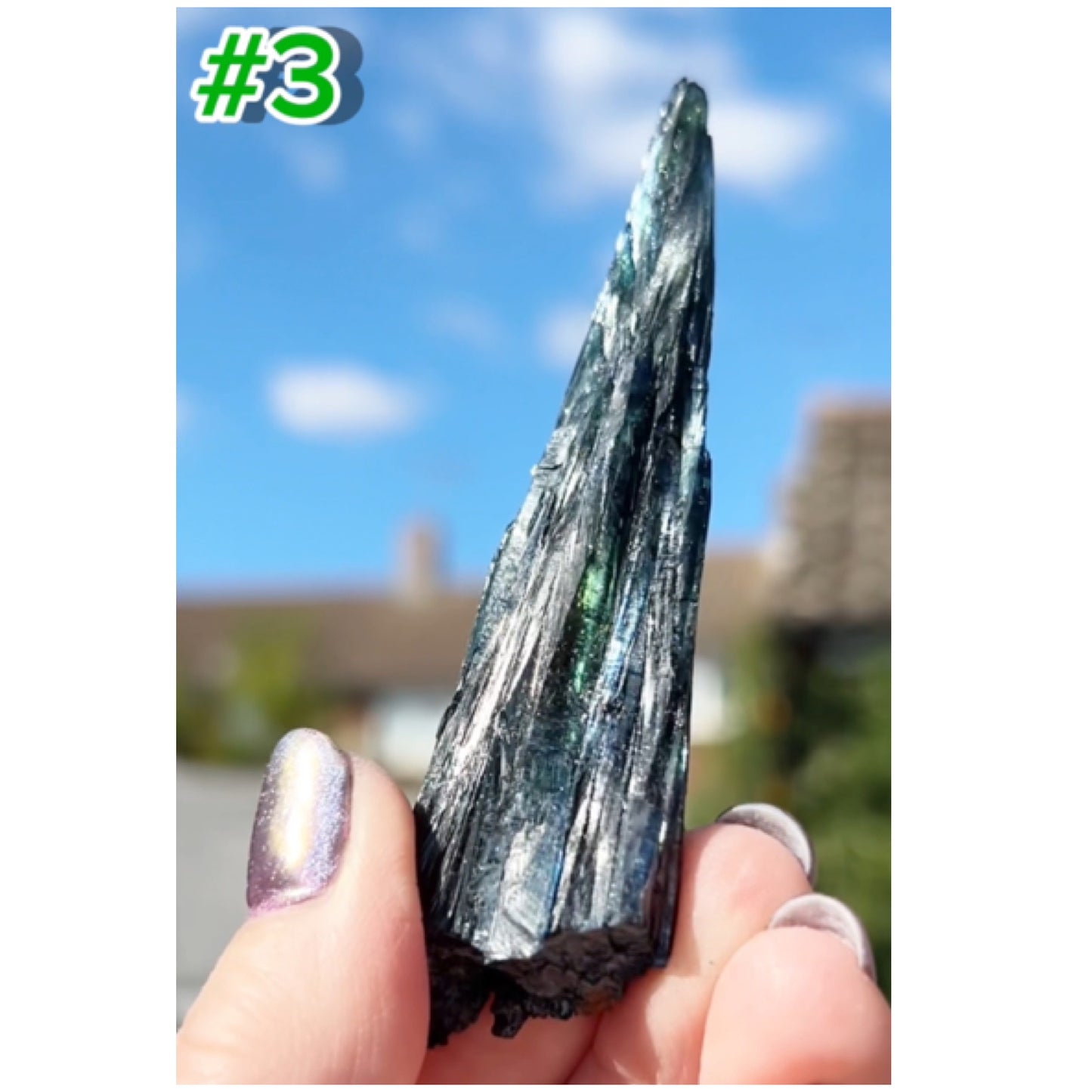 #3 Vivianite Medium Wand Specimen From Brazil 🇧🇷