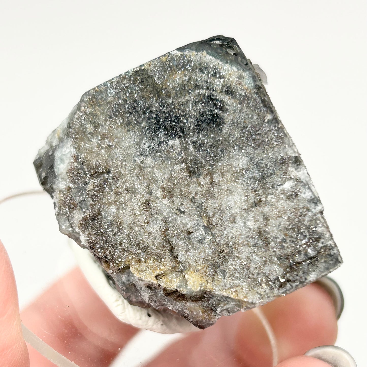 #2 Yum Yum Navy/ Black Fluorite From YumYum Pocket, Sutcliffe Vein, Diana Maria Mine, Weardale, County Durham, U.K.