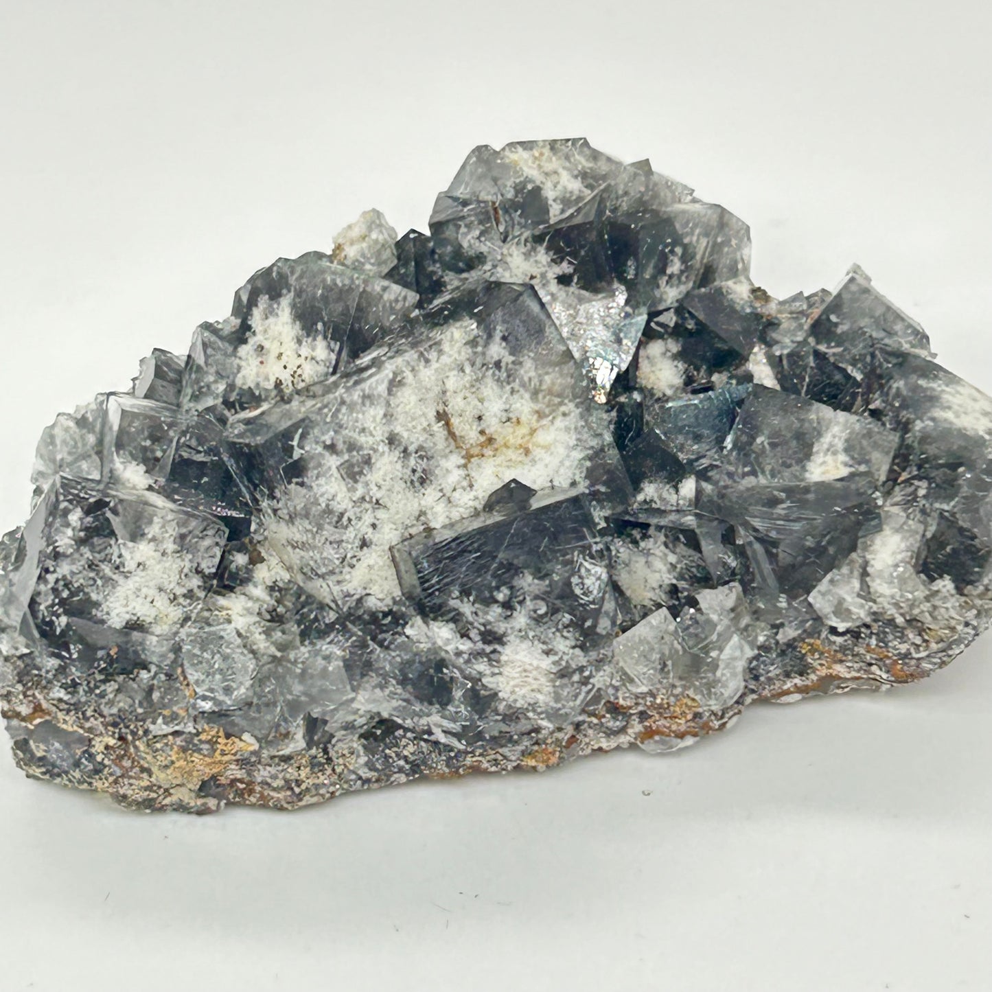 #5 Yum Yum Navy/ Black Fluorite From YumYum Pocket, Sutcliffe Vein, Diana Maria Mine, Weardale, County Durham, U.K.