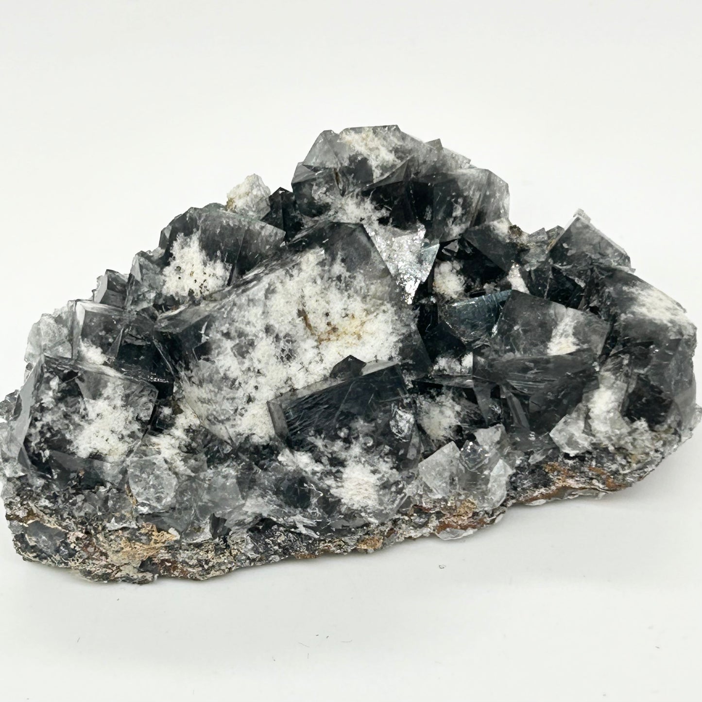 #5 Yum Yum Navy/ Black Fluorite From YumYum Pocket, Sutcliffe Vein, Diana Maria Mine, Weardale, County Durham, U.K.