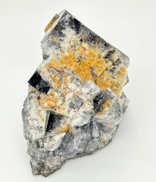 #10 Yum Yum Navy/ Black Fluorite From YumYum Pocket, Sutcliffe Vein, Diana Maria Mine, Weardale, County Durham, U.K