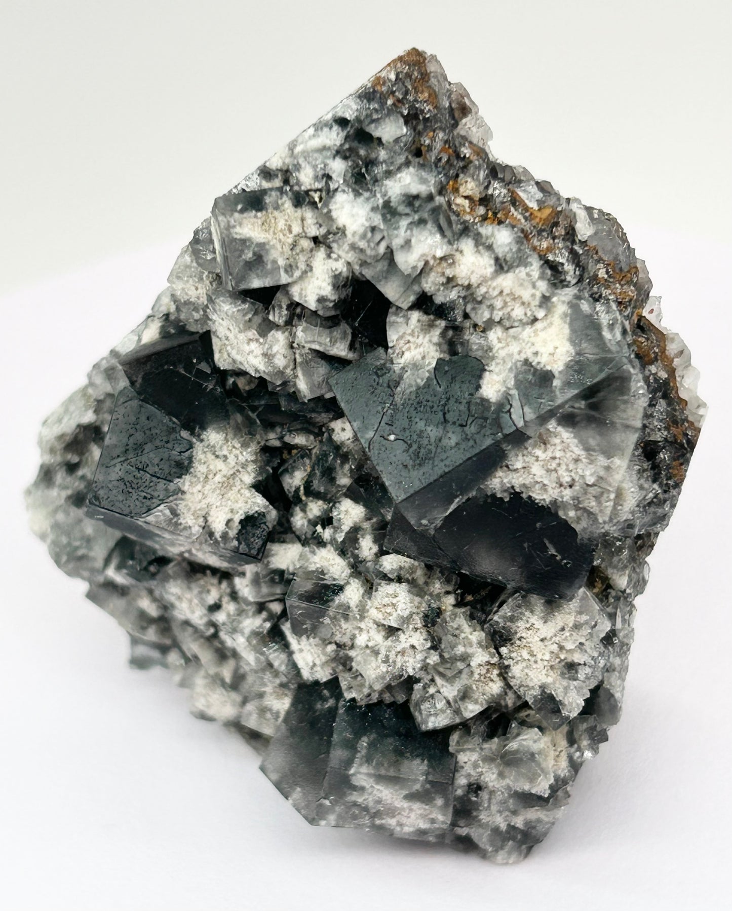 #15 Yum Yum Navy/ Black Fluorite From YumYum Pocket, Sutcliffe Vein, Diana Maria Mine, Weardale, County Durham, U.K.