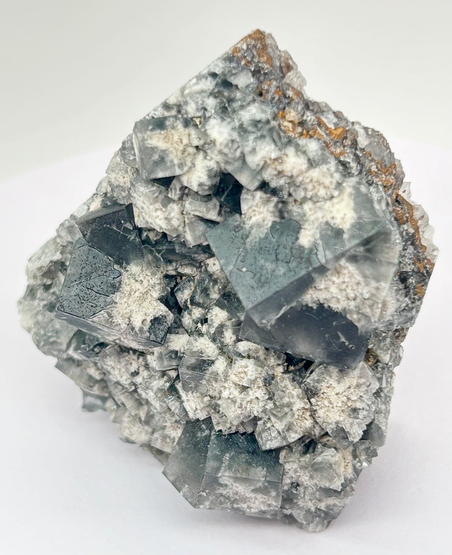 #15 Yum Yum Navy/ Black Fluorite From YumYum Pocket, Sutcliffe Vein, Diana Maria Mine, Weardale, County Durham, U.K.