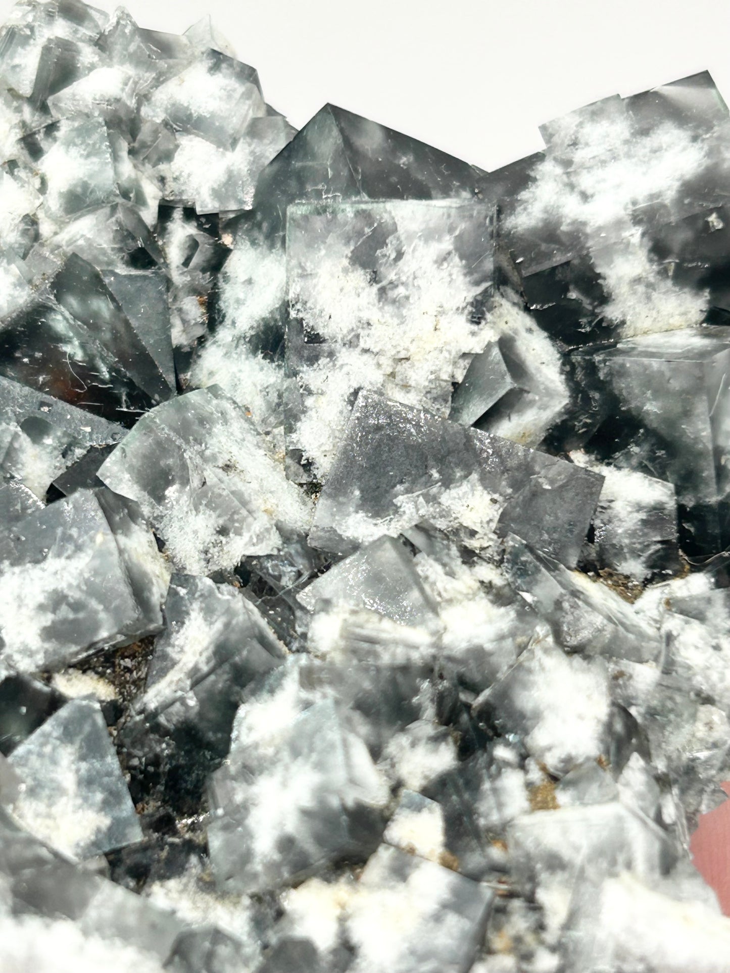 #17 Yum Yum Navy/ Black Fluorite From YumYum Pocket, Sutcliffe Vein, Diana Maria Mine, Weardale, County Durham, U.K.