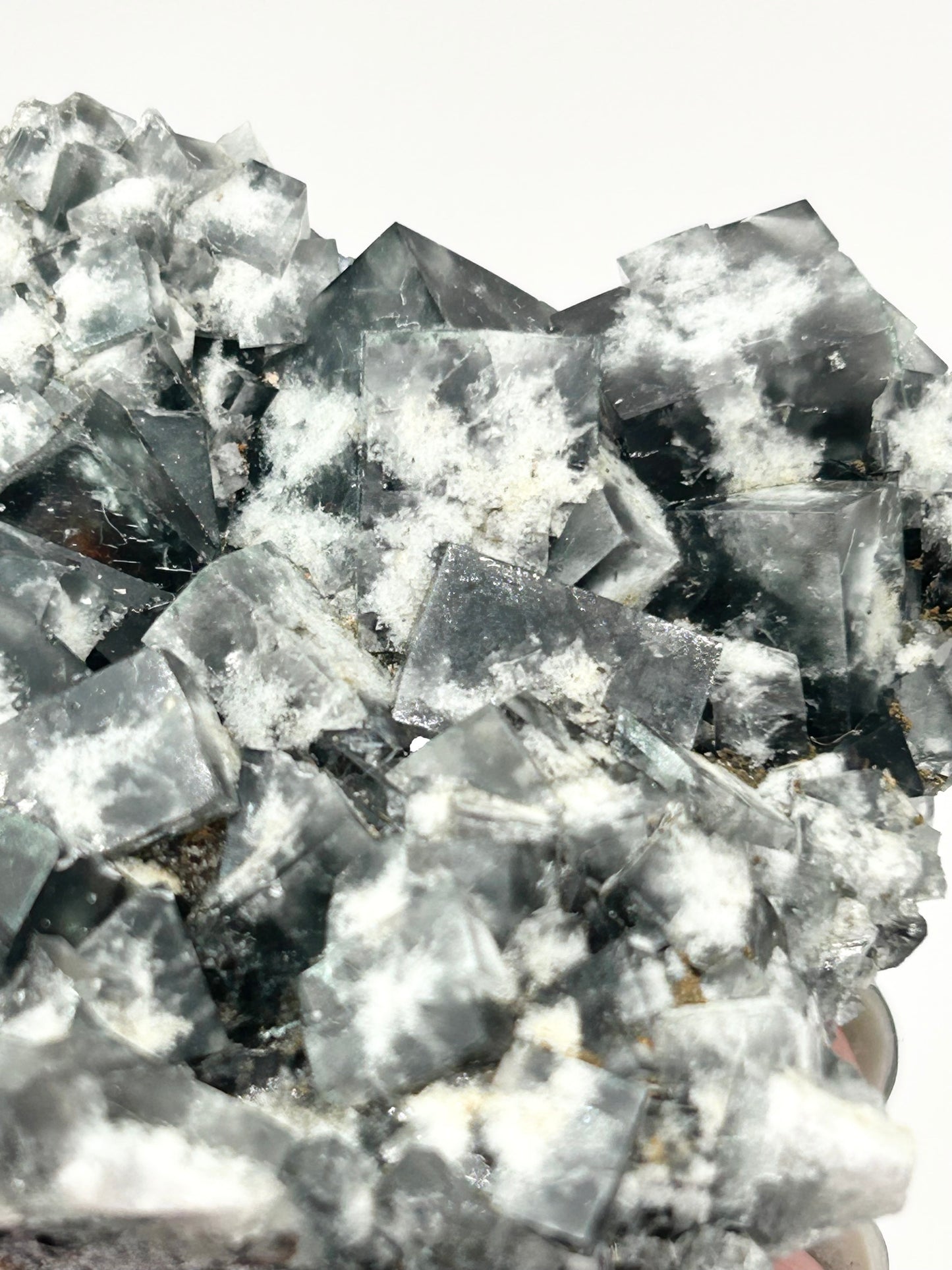 #17 Yum Yum Navy/ Black Fluorite From YumYum Pocket, Sutcliffe Vein, Diana Maria Mine, Weardale, County Durham, U.K.