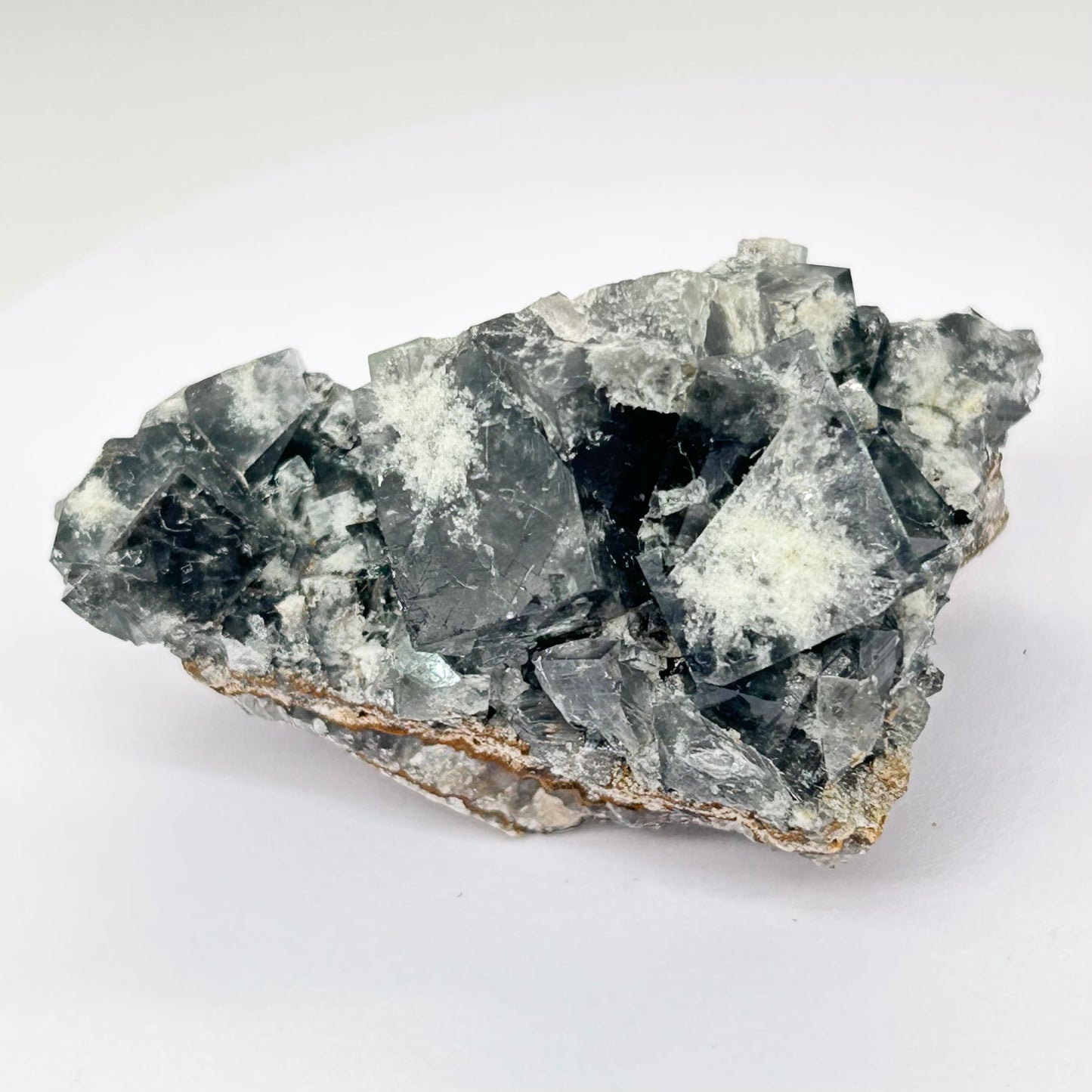 #20 Yum Yum Navy/ Black Fluorite From YumYum Pocket, Sutcliffe Vein, Diana Maria Mine, Weardale, County Durham, U.K.