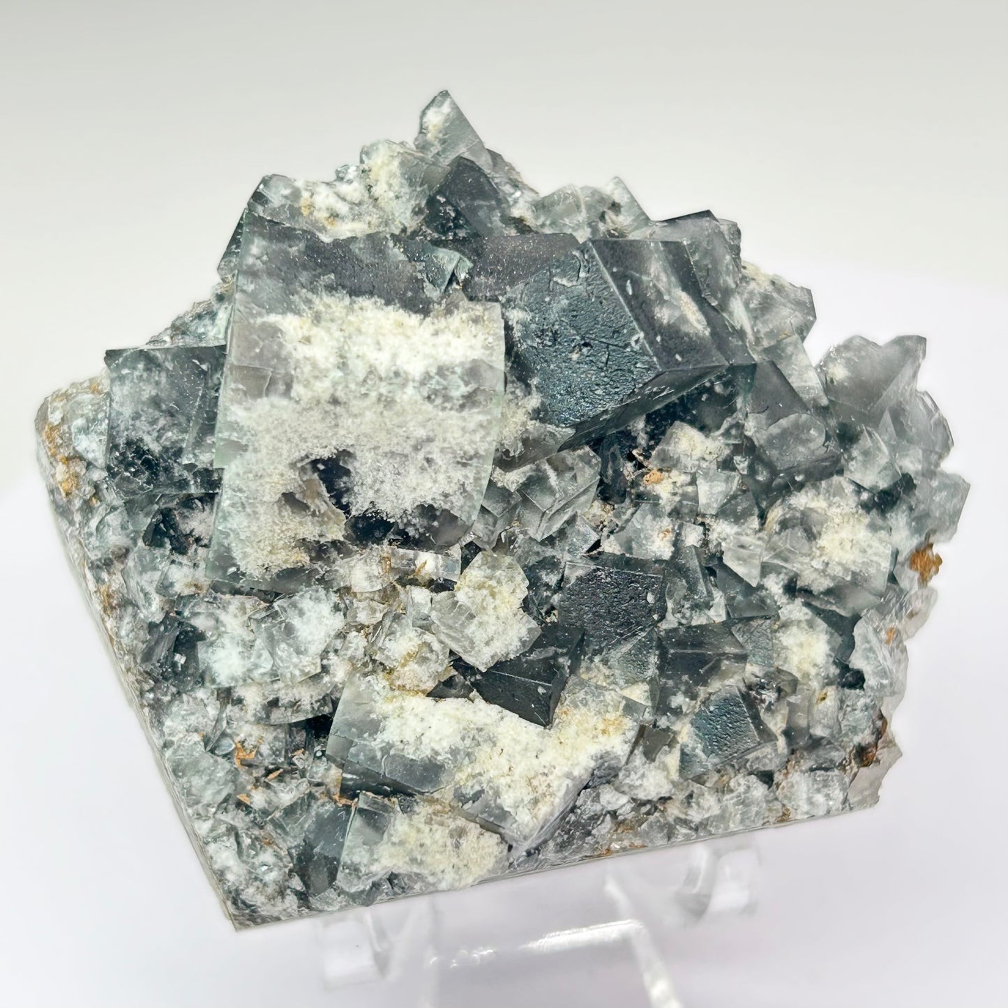 #24 Yum Yum Navy/ Black Fluorite From YumYum Pocket, Sutcliffe Vein, Diana Maria Mine, Weardale, County Durham, U.K.