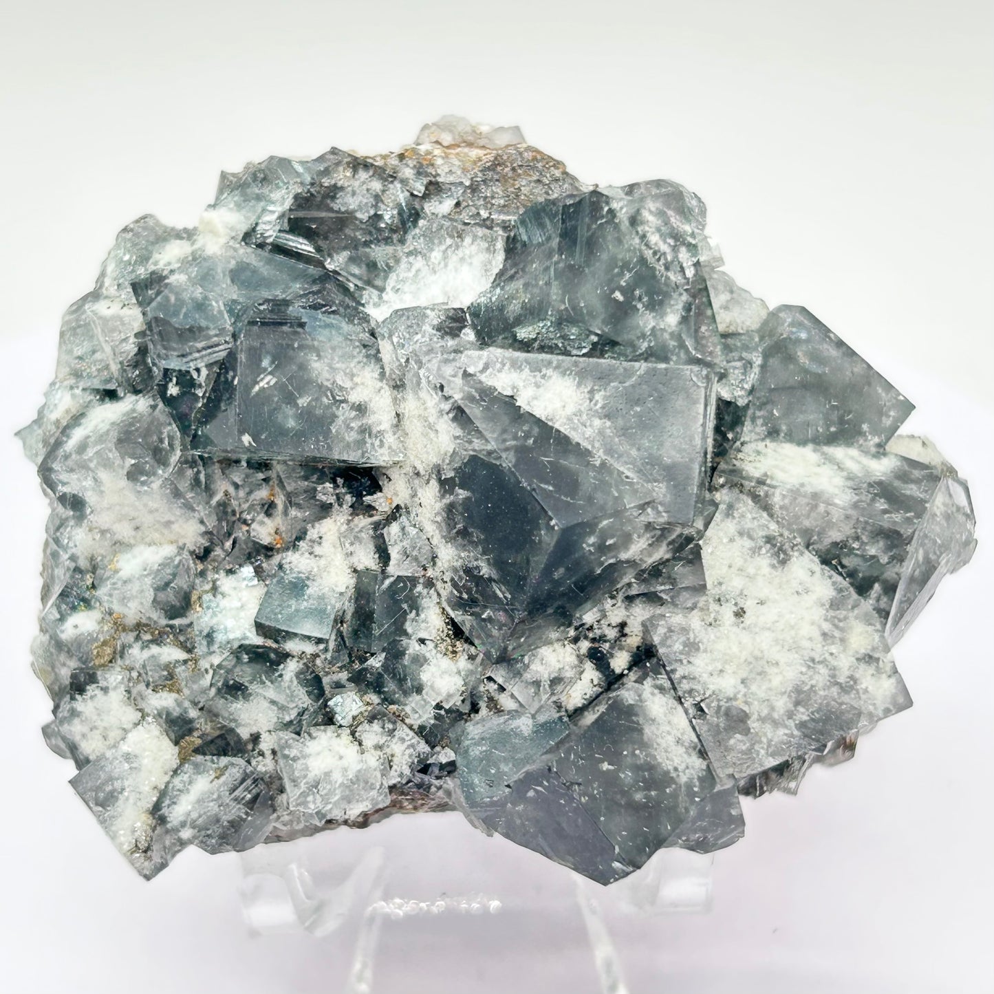 #32 Yum Yum Navy/ Black Fluorite From YumYum Pocket, Sutcliffe Vein, Diana Maria Mine, Weardale, County Durham, U.K.