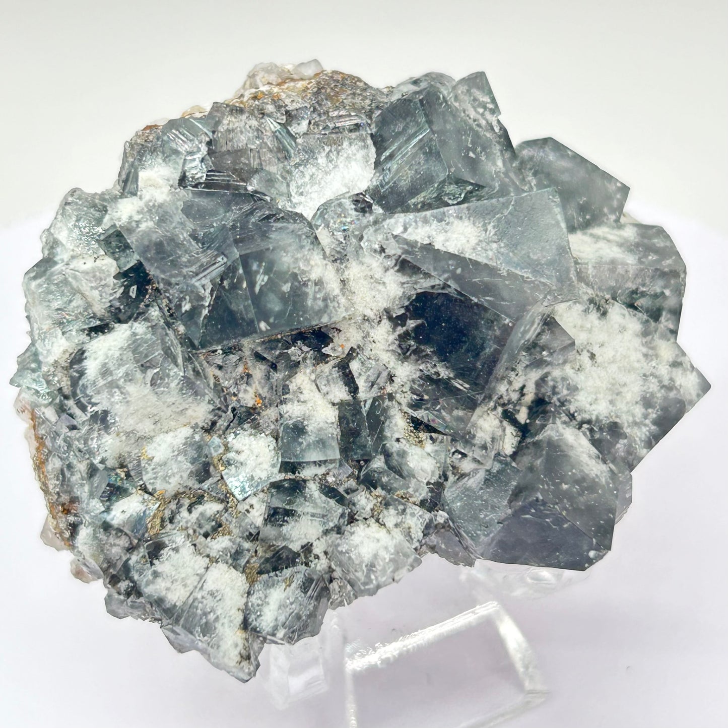 #32 Yum Yum Navy/ Black Fluorite From YumYum Pocket, Sutcliffe Vein, Diana Maria Mine, Weardale, County Durham, U.K.