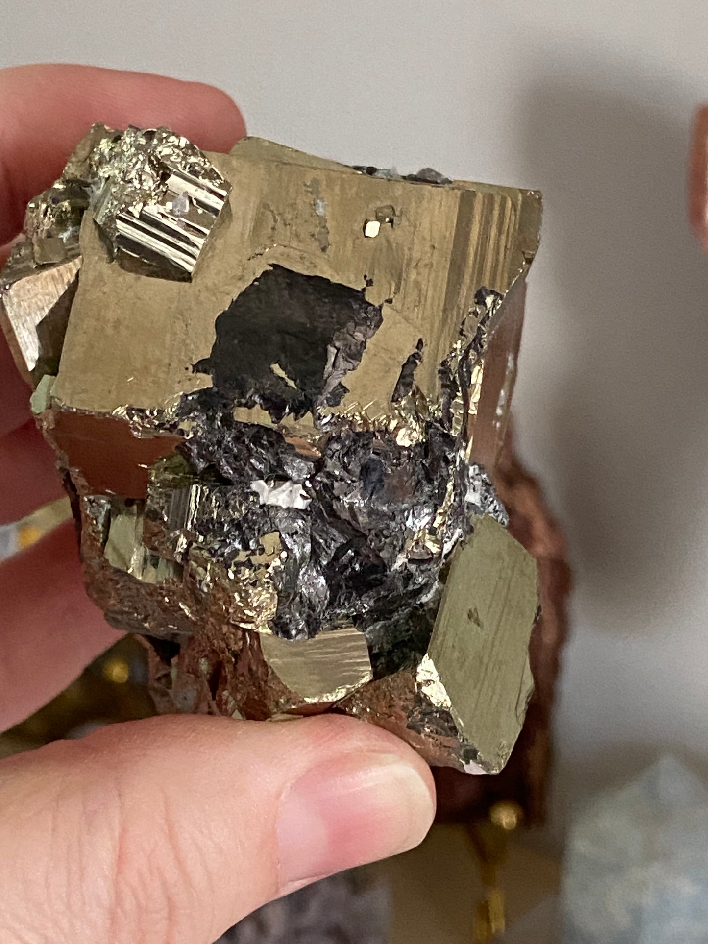 #1 Peruvian 🇵🇪 Pyrite & Sphalerite Medium Specimen From Peru 🇵🇪