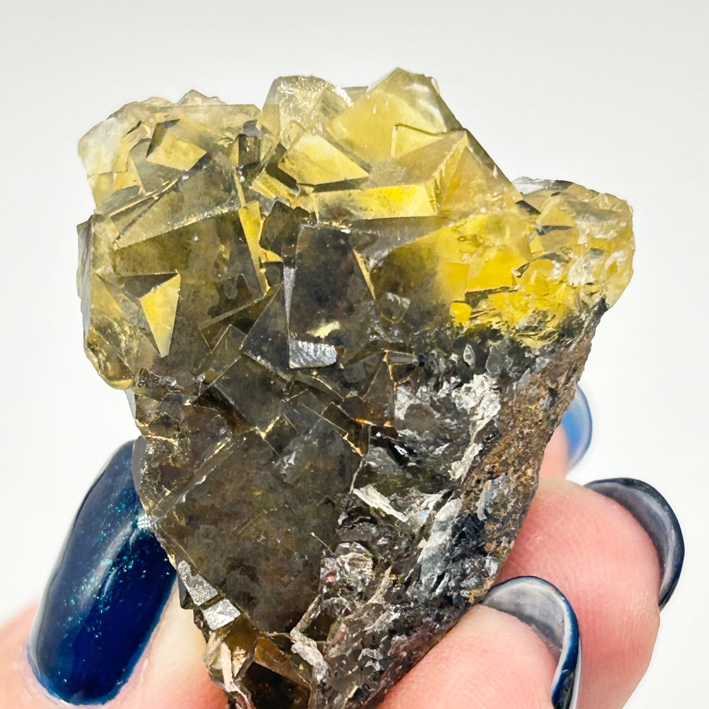 #2 Honey 🍯 Pocket Yellow Fluorite From Okorusu, Namibia 🇳🇦