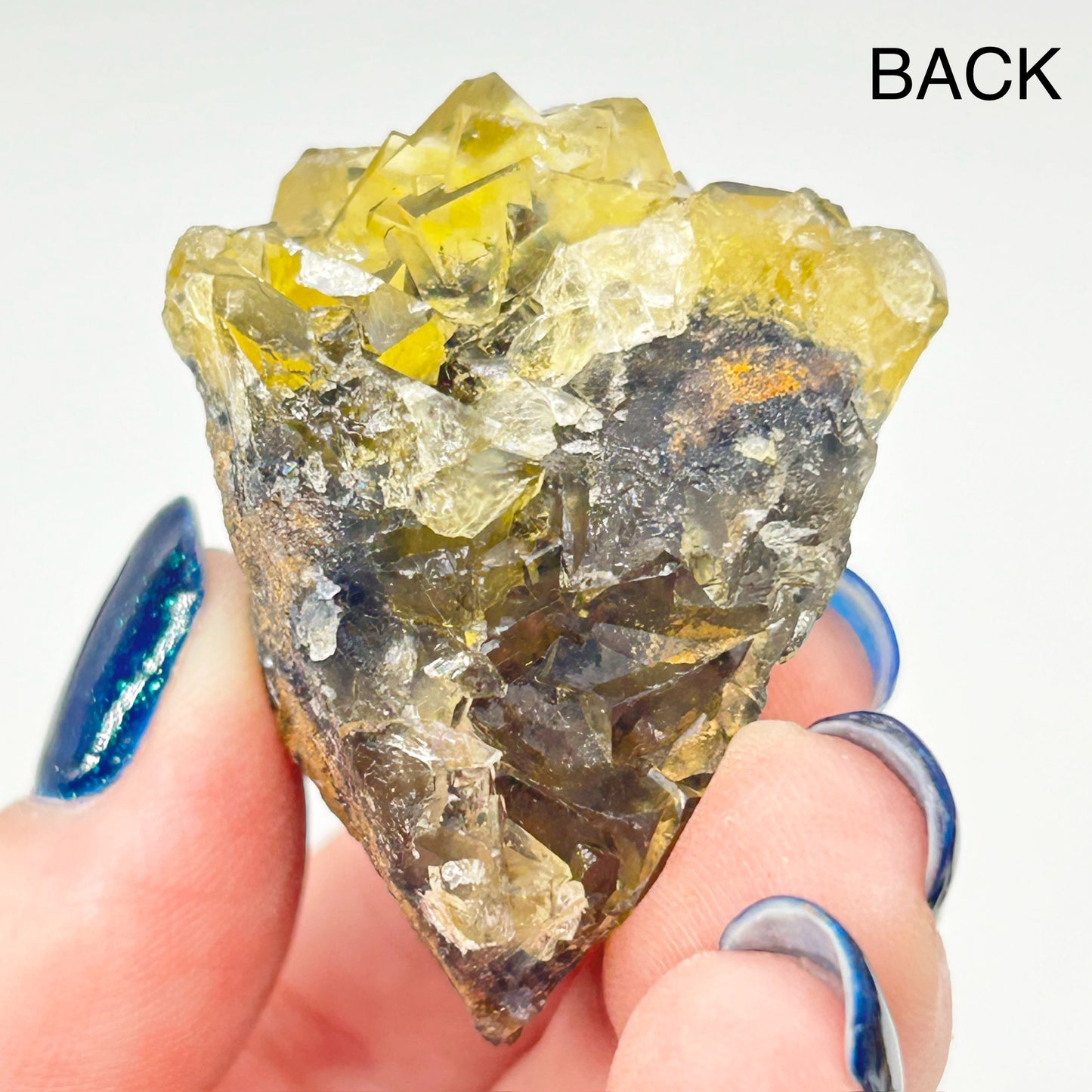 #2 Honey 🍯 Pocket Yellow Fluorite From Okorusu, Namibia 🇳🇦