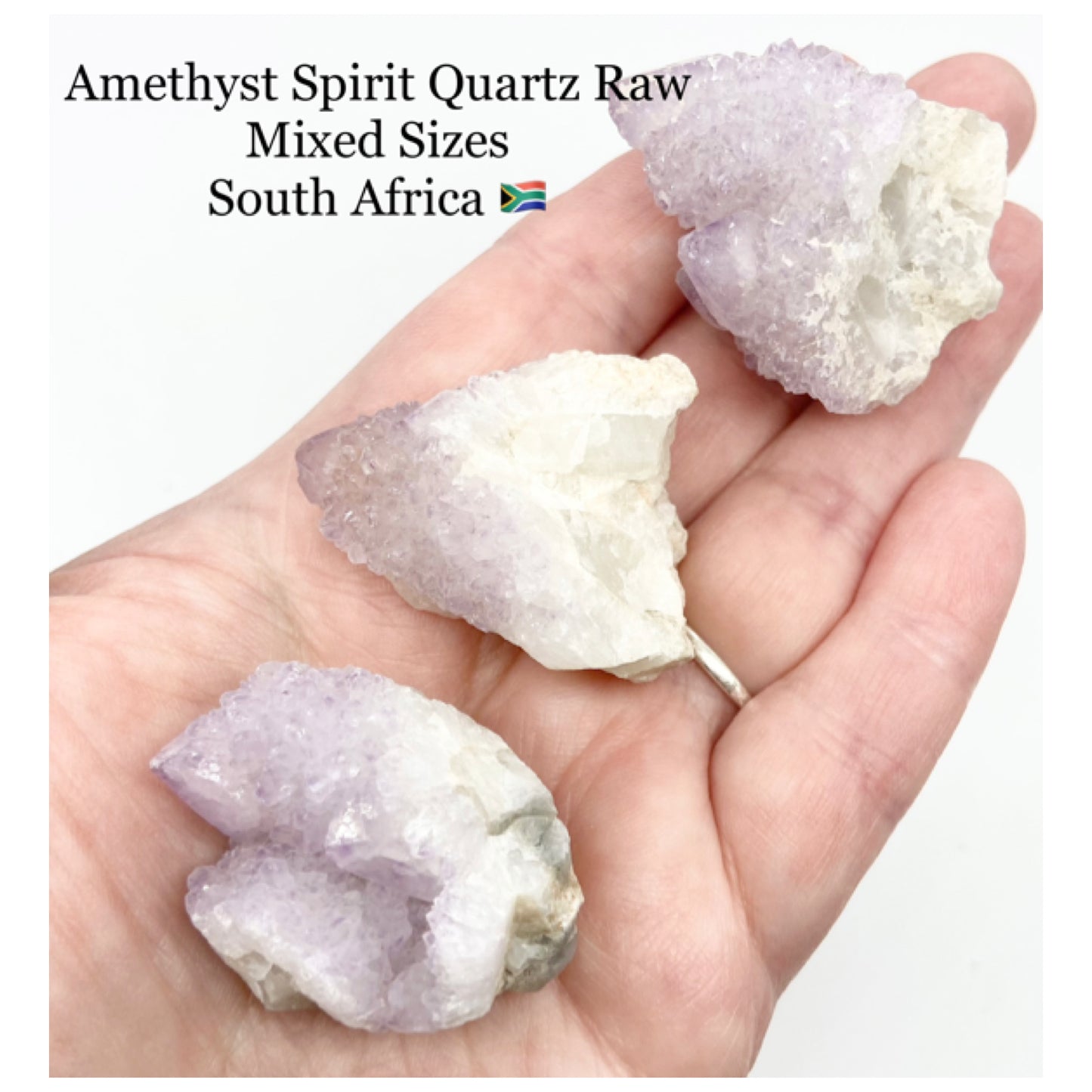 Amethyst Spirit Quartz Raw Random Sizes From South Africa 🇿🇦