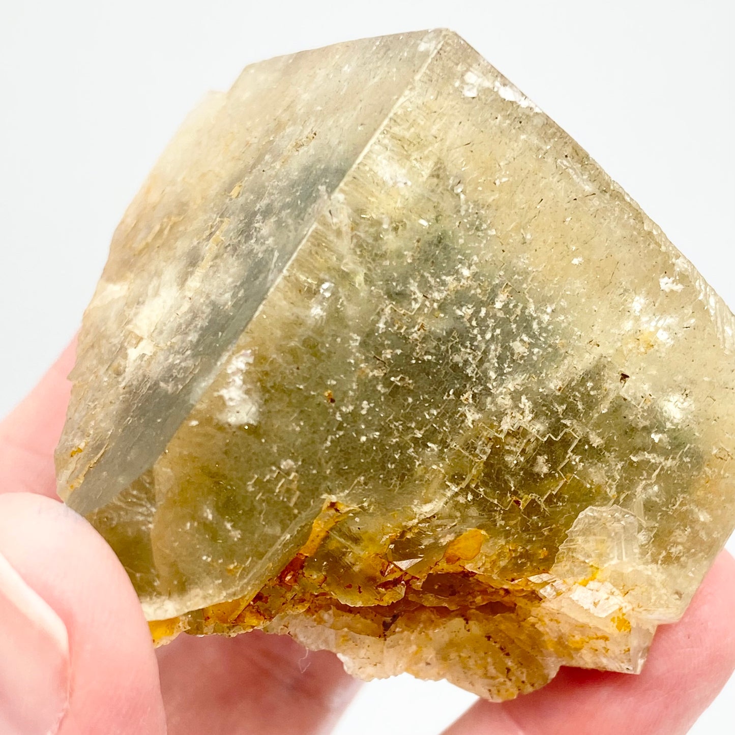 #4 Wet Groves Yellow Fluorite With Green Core, Micro Chalcopyrite & Galena Inclusions High Quality Large Specimen From Wet Groves Mine, Richmondshire, North Yorkshire, U.K. 🇬🇧