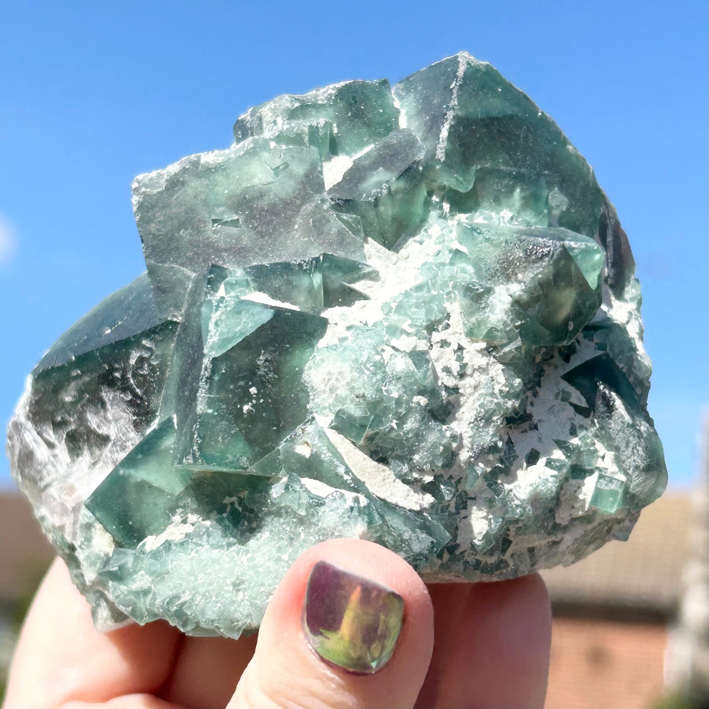 Green Fluorite Medium From Mandrosonoro, Madagascar 🇲🇬