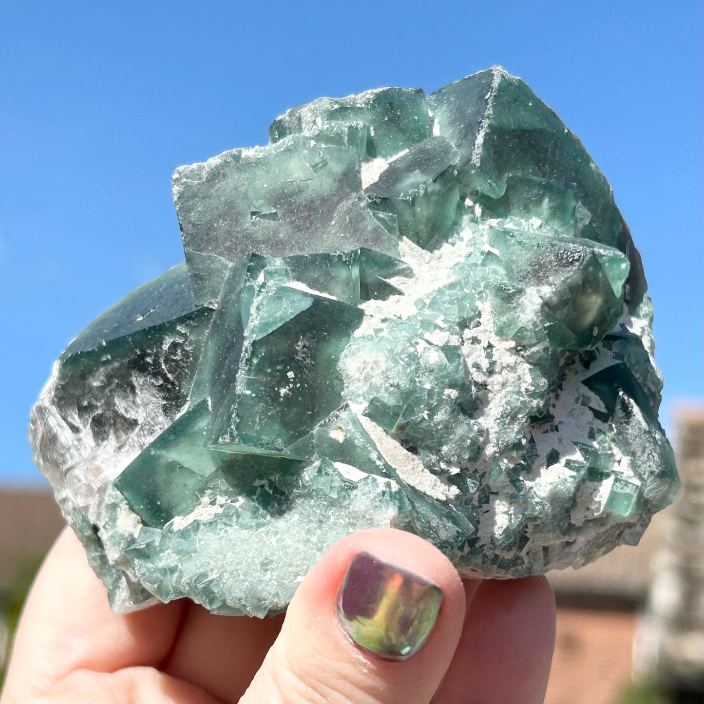 Green Fluorite Medium From Mandrosonoro, Madagascar 🇲🇬