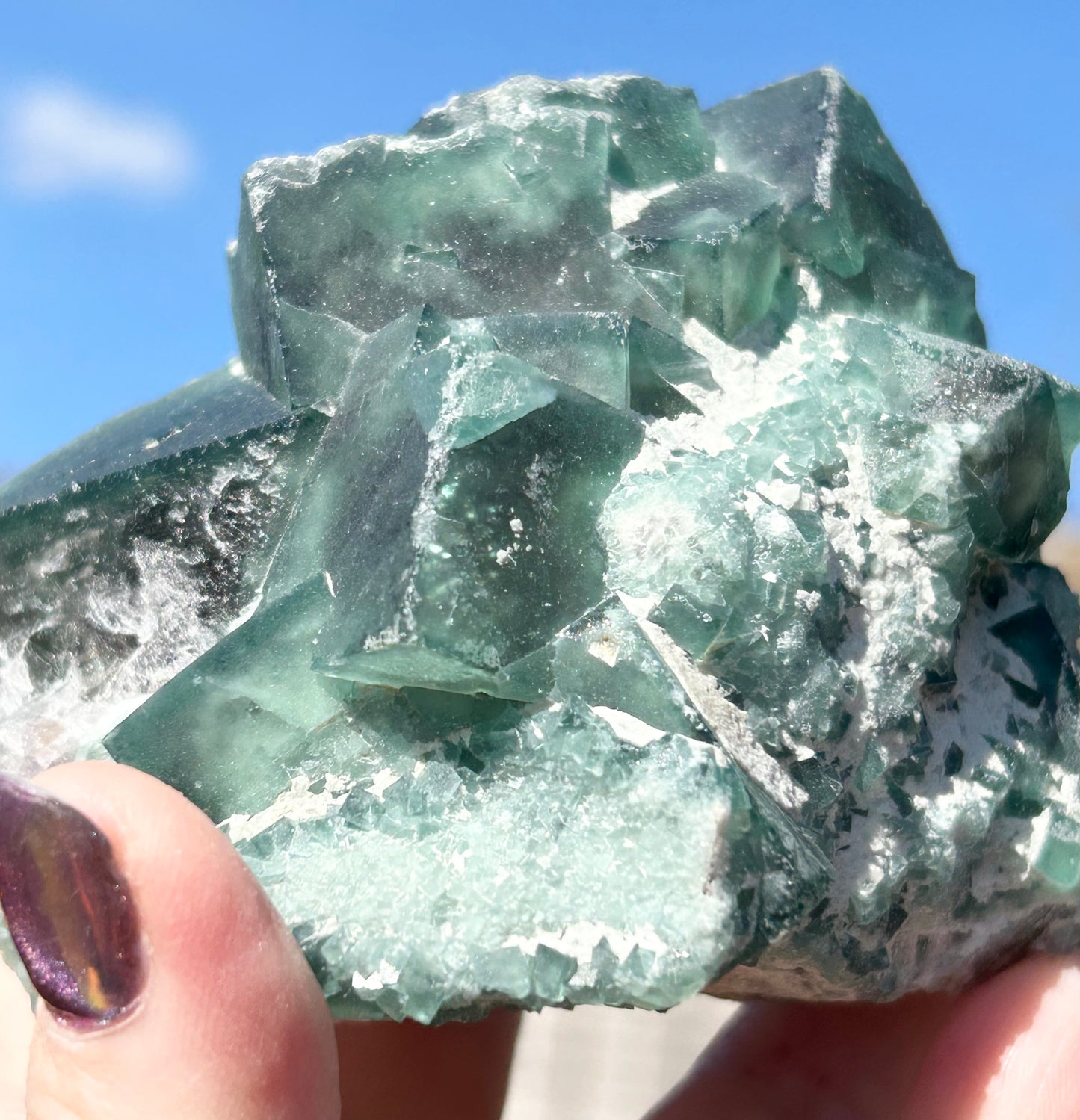 Green Fluorite Medium From Mandrosonoro, Madagascar 🇲🇬