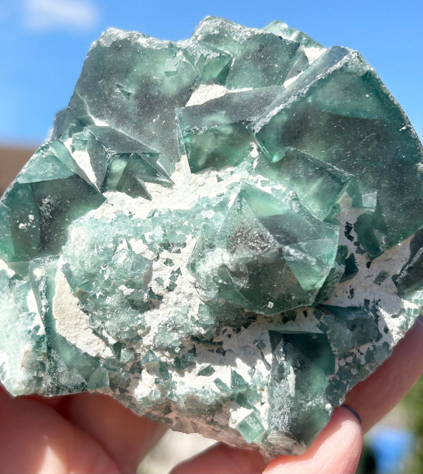 Green Fluorite Medium From Mandrosonoro, Madagascar 🇲🇬