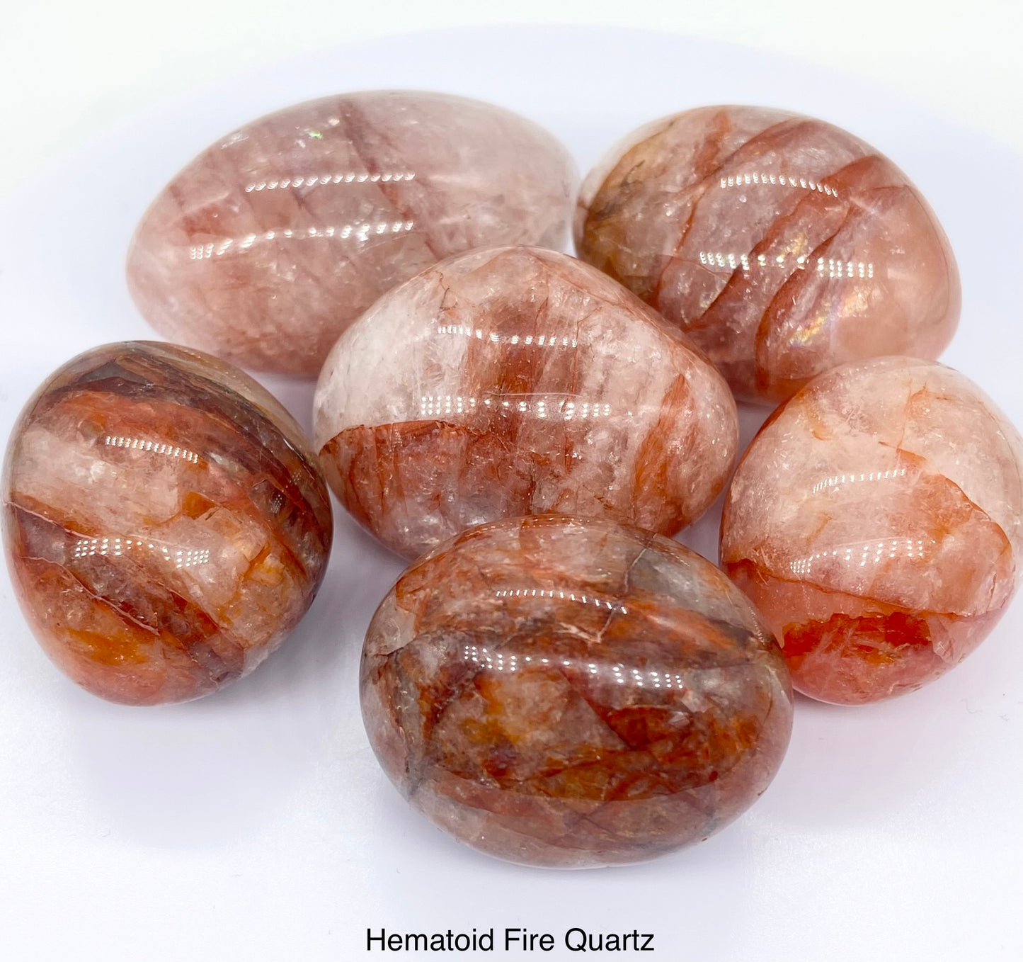 Fire Quartz Tumbles From Madagascar 🇲🇬 Pick Your Size