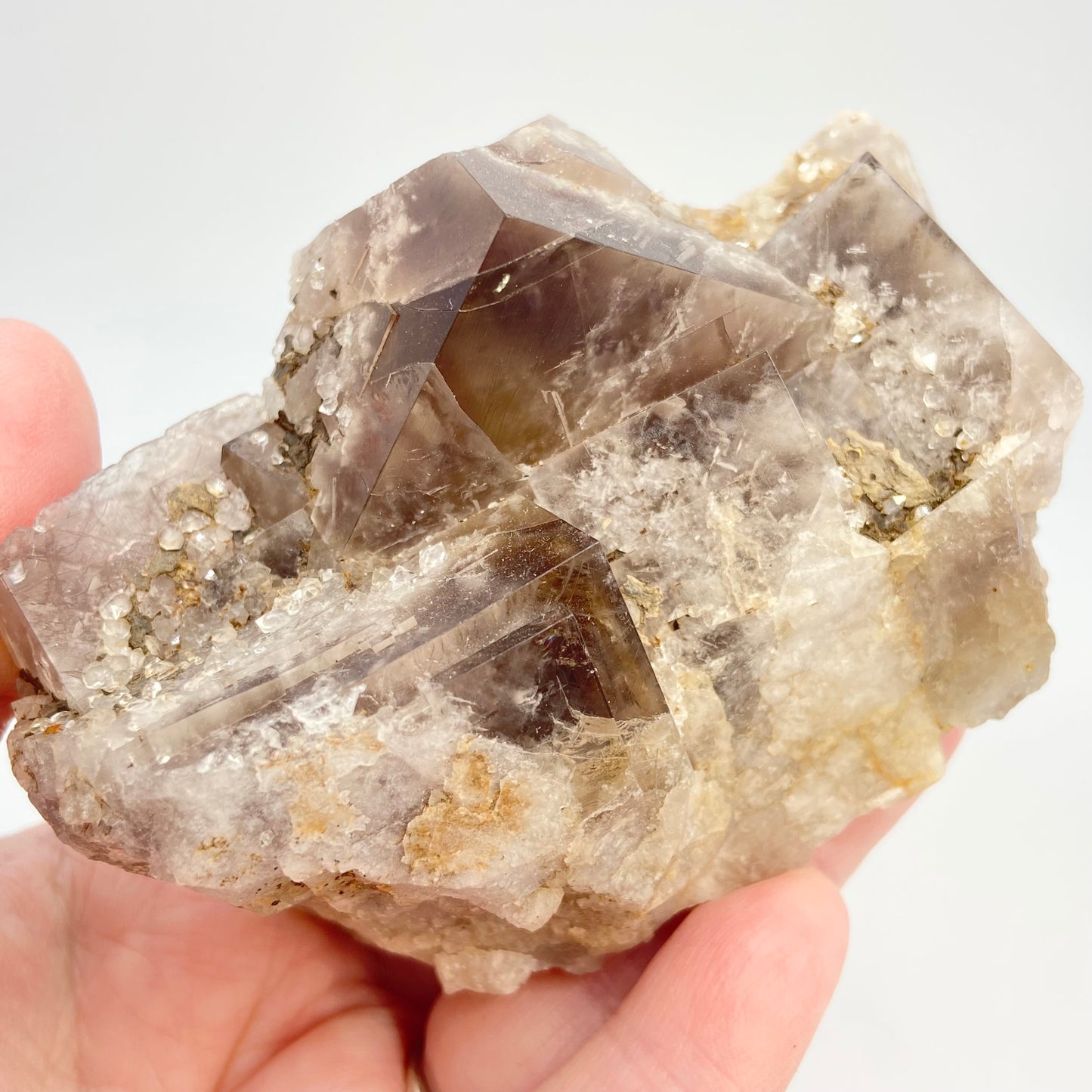 One Of A Kind XL Sherry Twins Fluorite Closed Mine From Sherry Twins Pocket, Lady Annabella Mine, Eastgate Quarry, Eastgate, Stanhope, County Durham, U.K.