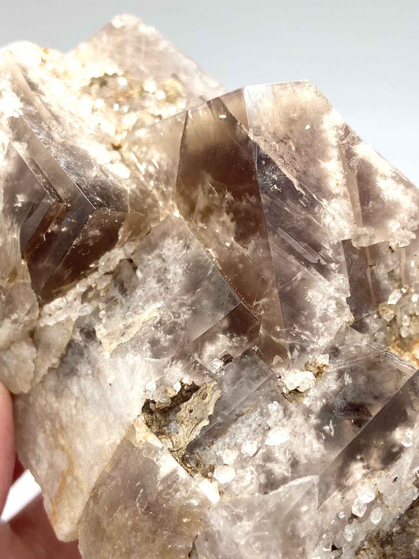 One Of A Kind XL Sherry Twins Fluorite Closed Mine From Sherry Twins Pocket, Lady Annabella Mine, Eastgate Quarry, Eastgate, Stanhope, County Durham, U.K.