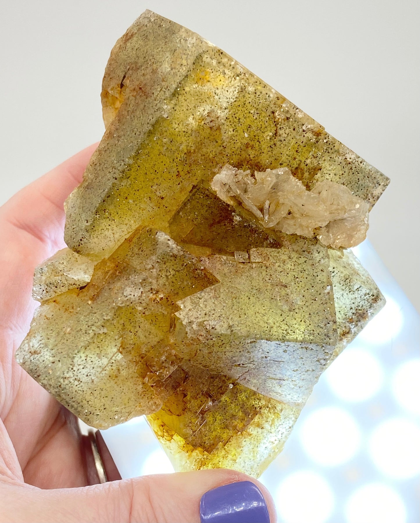 #2 Wet Groves Yellow Fluorite With Micro Chalcopyrite & Galena Inclusions High Quality XL Specimen From Wet Groves Mine, Richmondshire, North Yorkshire, U.K. 🇬🇧