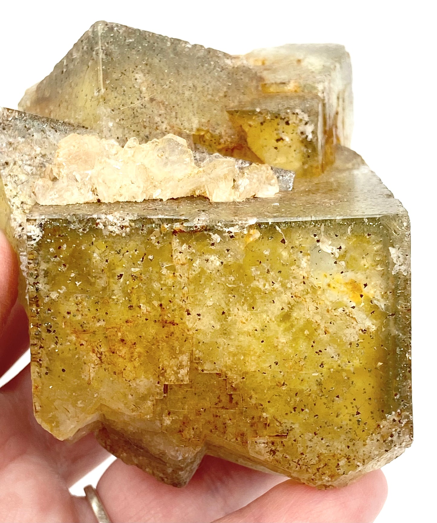 #2 Wet Groves Yellow Fluorite With Micro Chalcopyrite & Galena Inclusions High Quality XL Specimen From Wet Groves Mine, Richmondshire, North Yorkshire, U.K. 🇬🇧