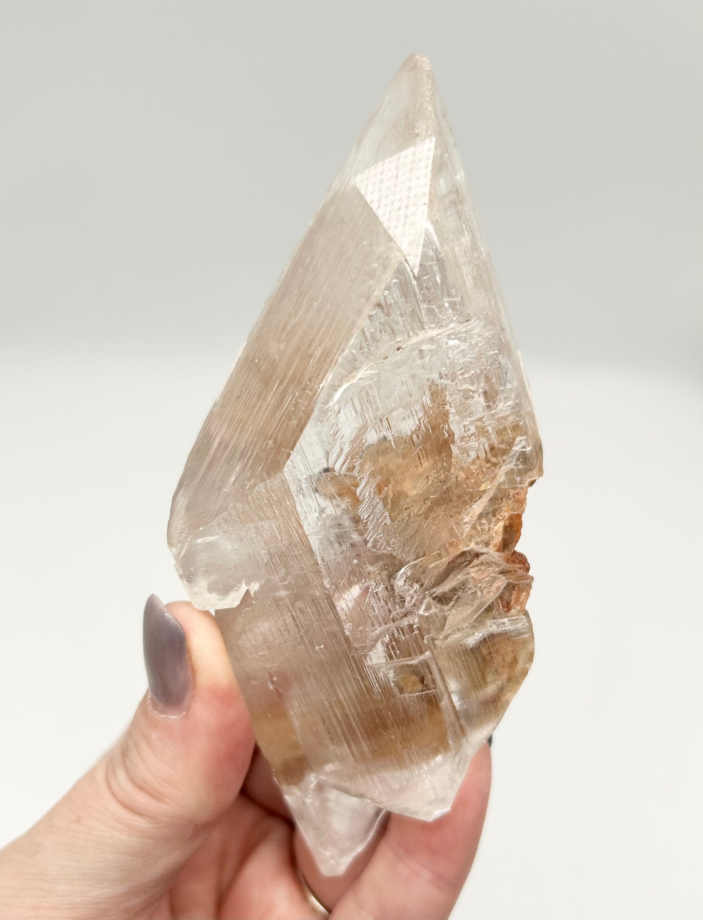 Nica Selenite With Water En Hydro 🫧 #2 From Nica Mine, Chihuahua, Mexico 🇲🇽