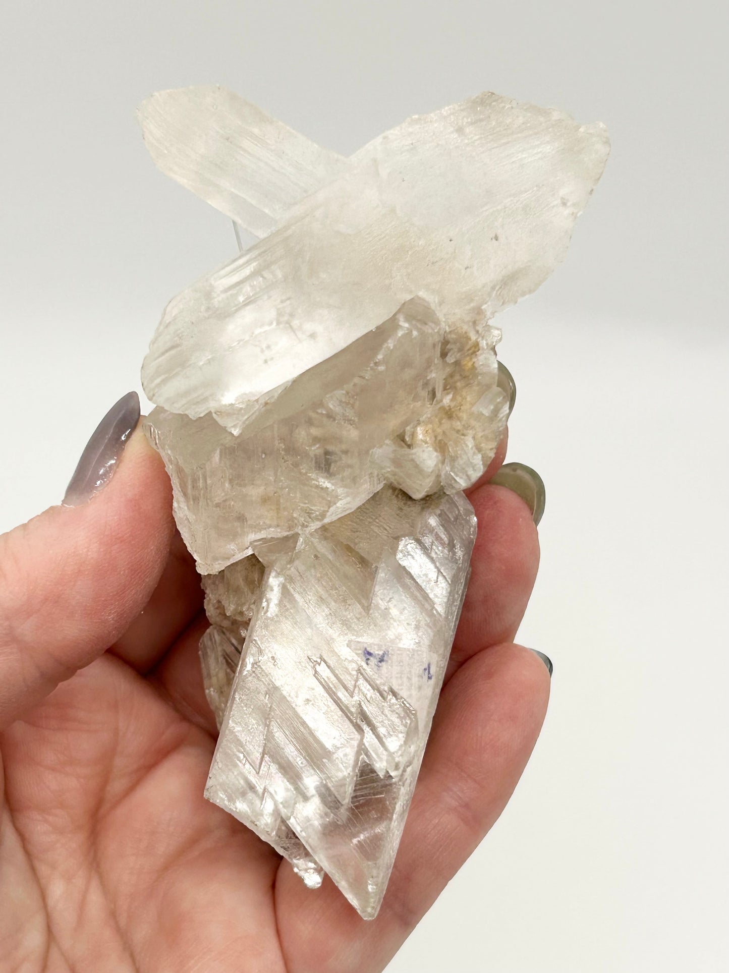 Nica Selenite With Water En Hydro 🫧 #7 From Nica Mine, Chihuahua, Mexico 🇲🇽