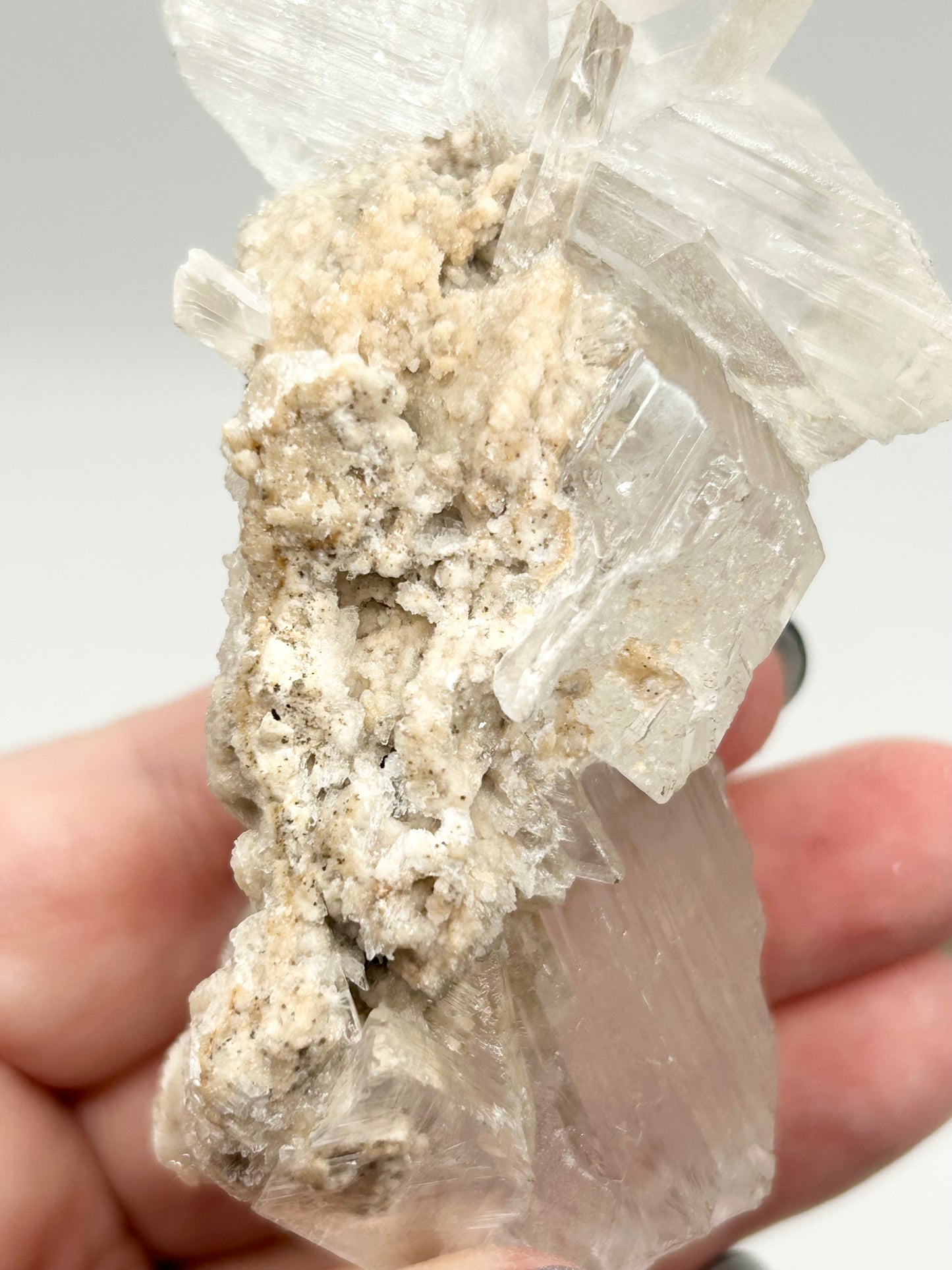 Nica Selenite With Water En Hydro 🫧 #7 From Nica Mine, Chihuahua, Mexico 🇲🇽