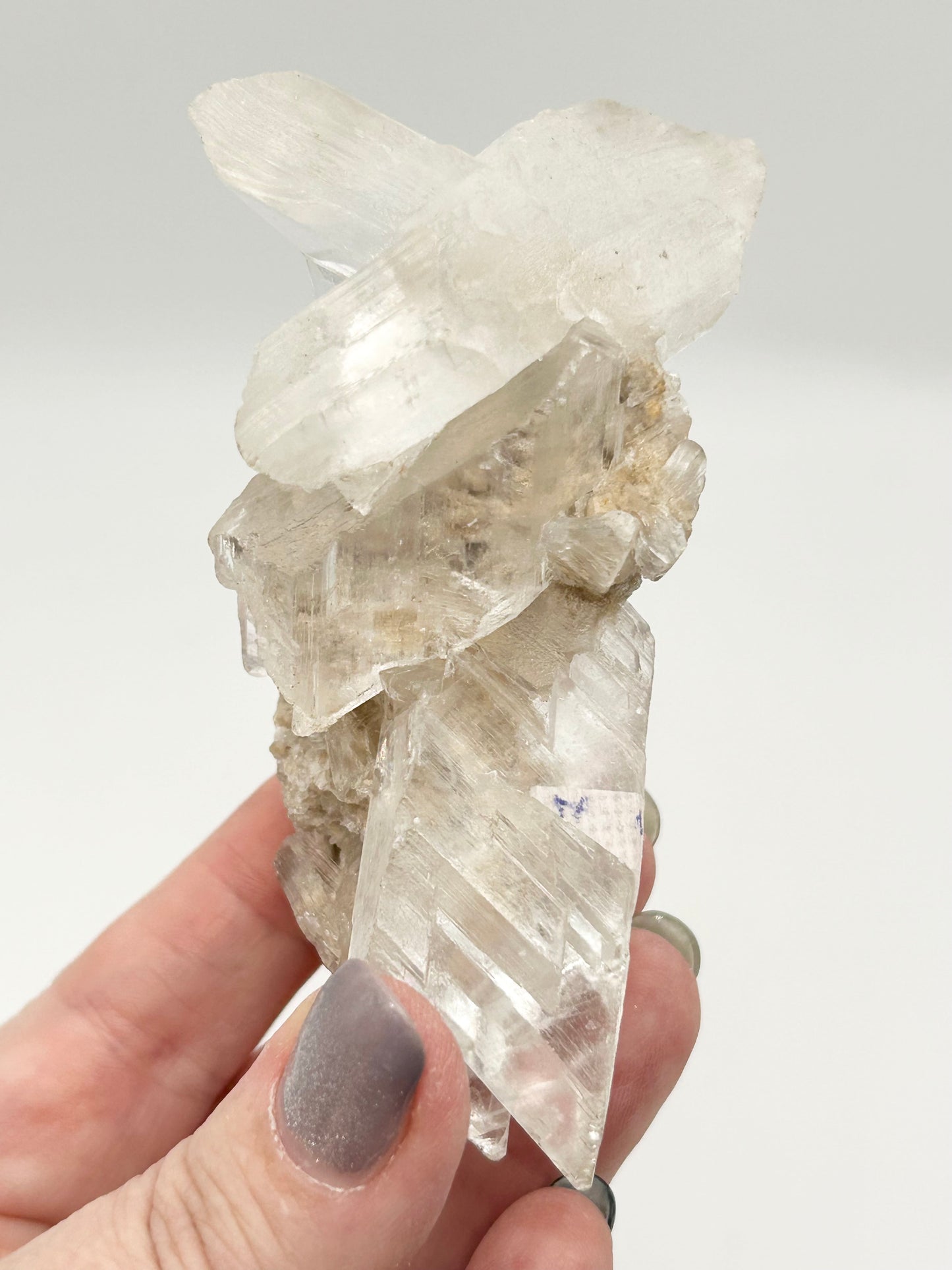 Nica Selenite With Water En Hydro 🫧 #7 From Nica Mine, Chihuahua, Mexico 🇲🇽