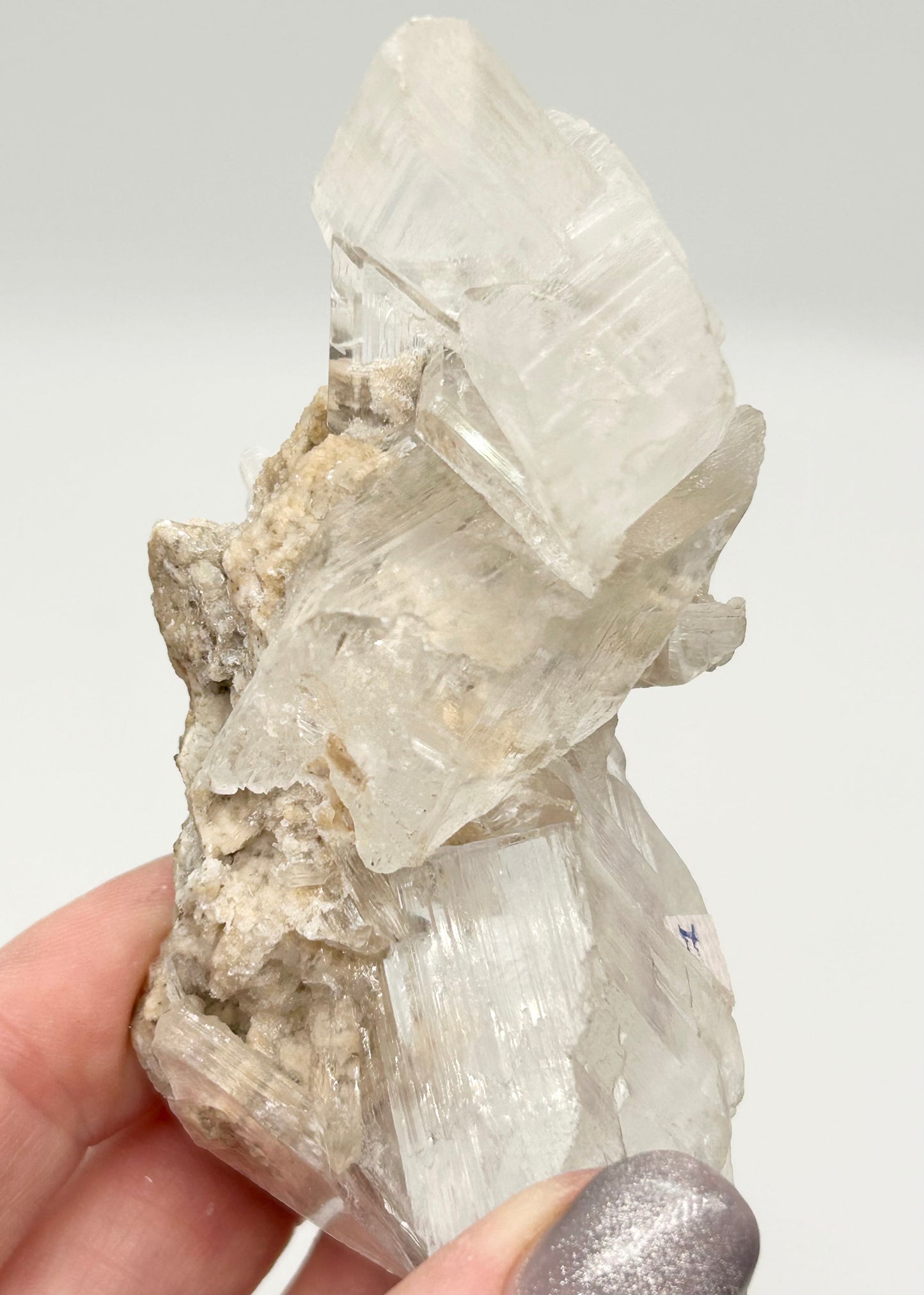 Nica Selenite With Water En Hydro 🫧 #7 From Nica Mine, Chihuahua, Mexico 🇲🇽