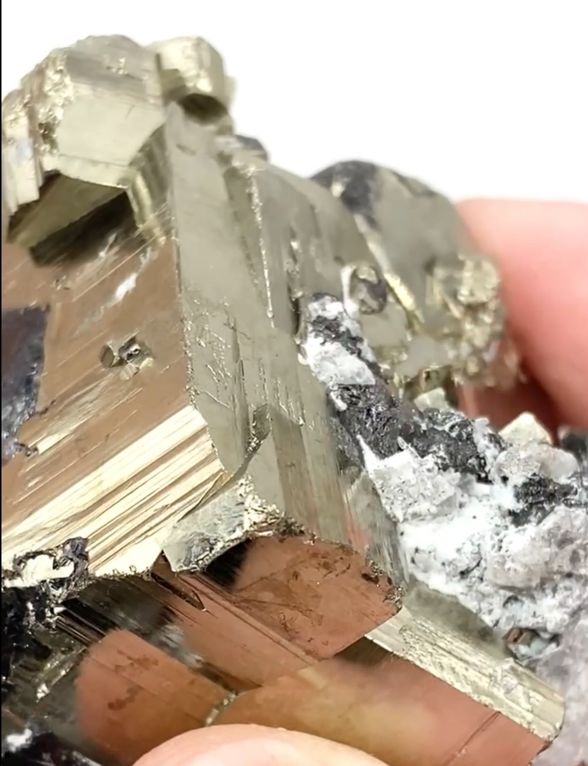 #1 Peruvian 🇵🇪 Pyrite & Sphalerite Medium Specimen From Peru 🇵🇪