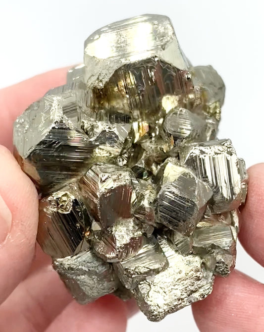 #5 Peruvian 🇵🇪 Pyrite Cluster Small Specimen From Peru 🇵🇪