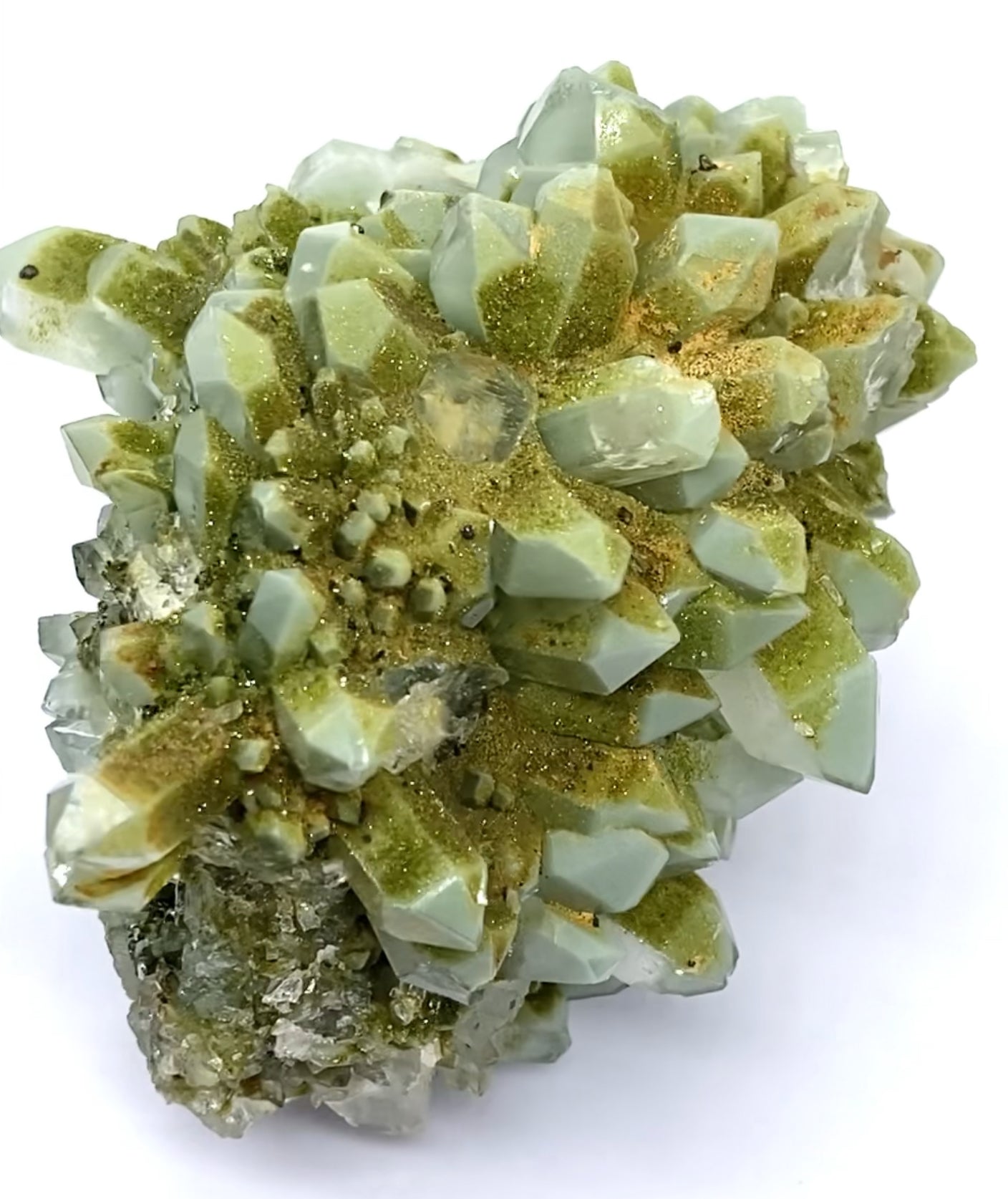 XXL Rare Turkish 3D Star Chlorite Quartz With Epidote Specimen From Hakkari District, Turkey 🇹🇷