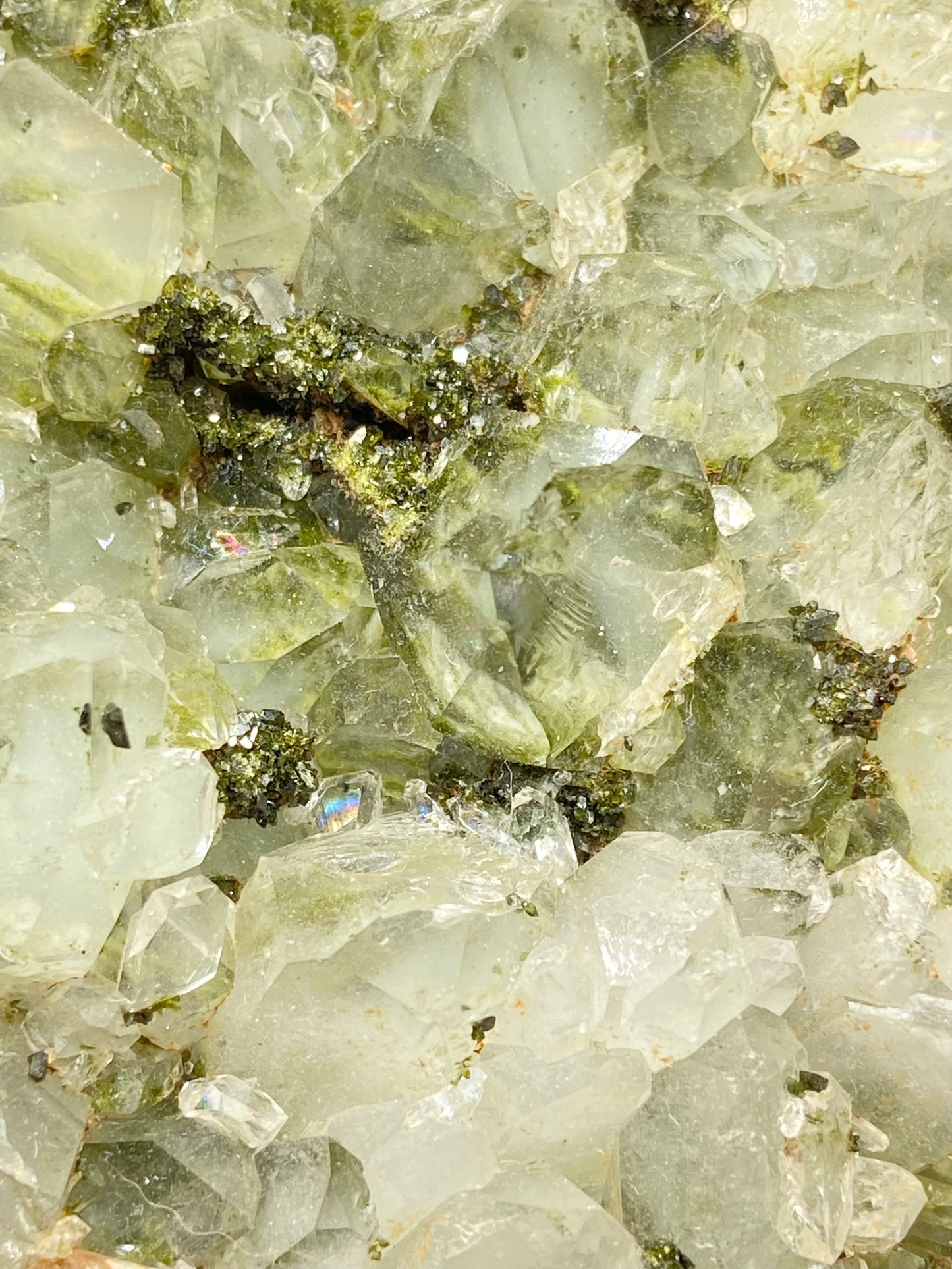 Turkish Fairy Forest Quartz XL #2 - Epidote With Quartz Specimen From Hakkâri Province, Turkey 🇹🇷