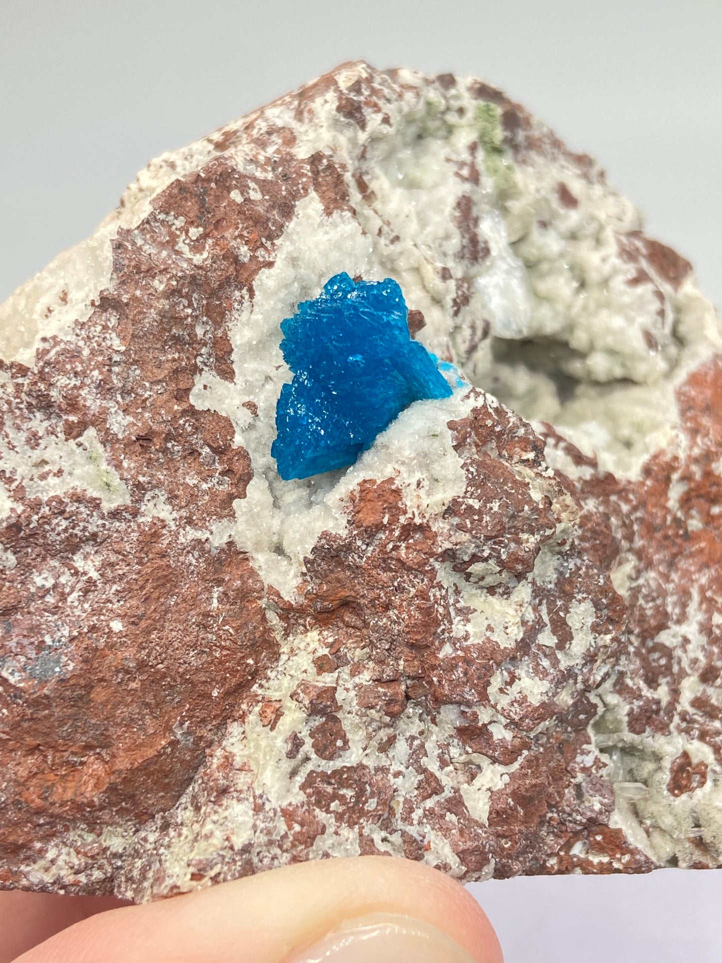 #5 Cavansite With Stilbite Rare Specimen From Pune, India 🇮🇳