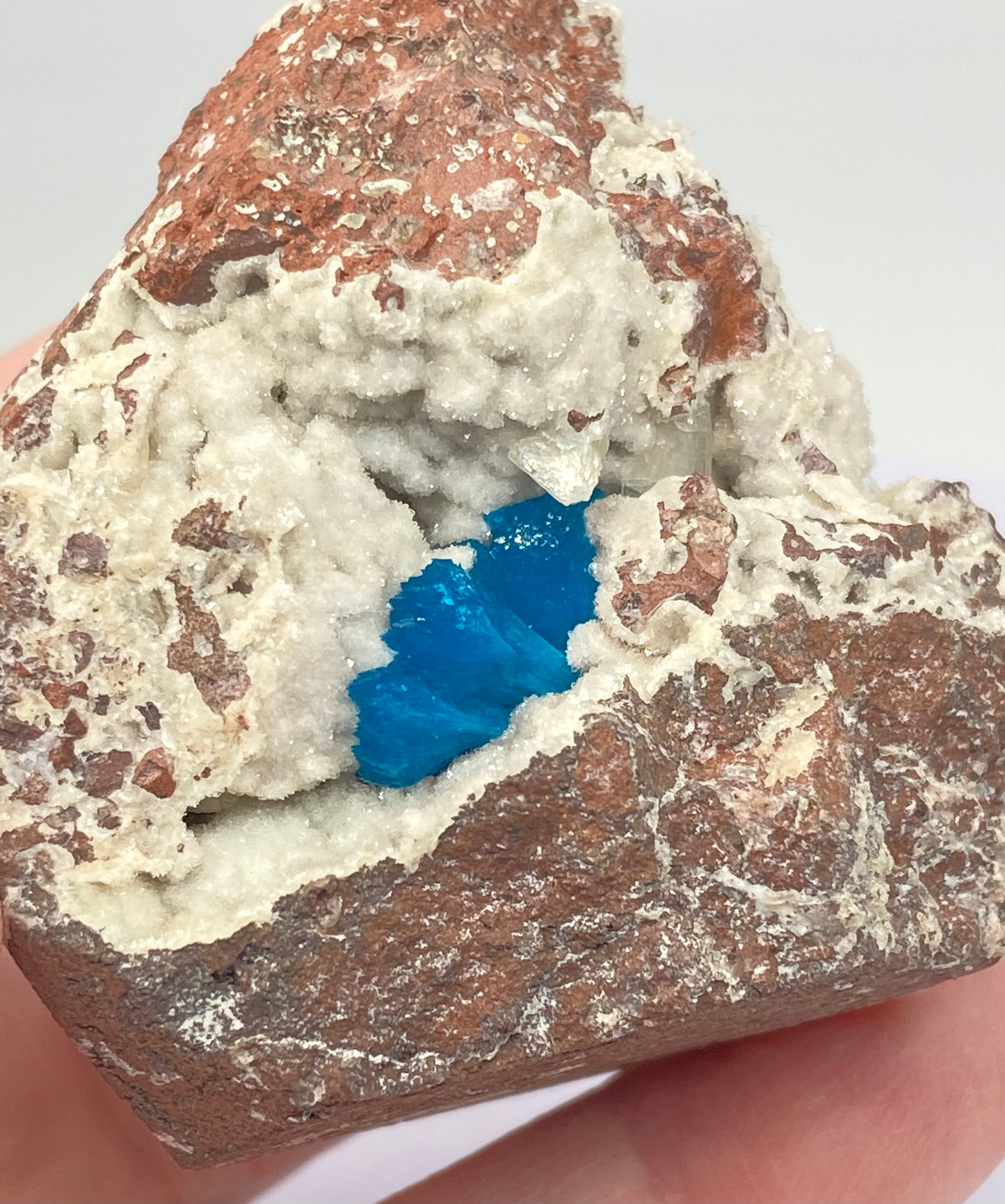 #5 Cavansite With Stilbite Rare Specimen From Pune, India 🇮🇳