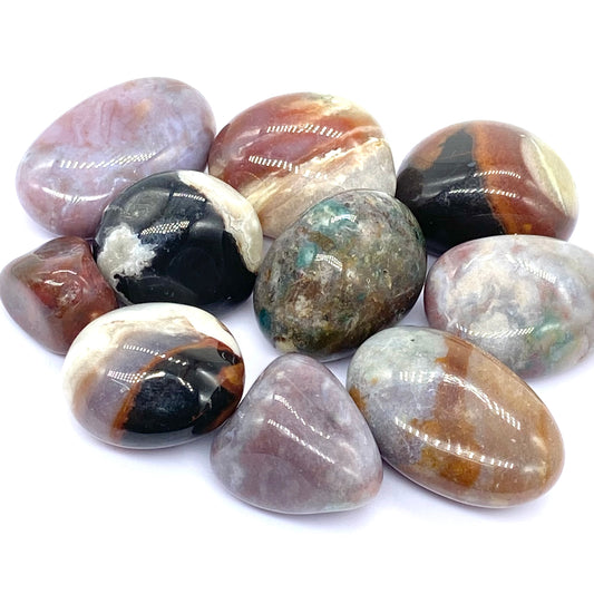 Ocean Jasper Tumbles From Madagascar 🇲🇬 Pick Your Size