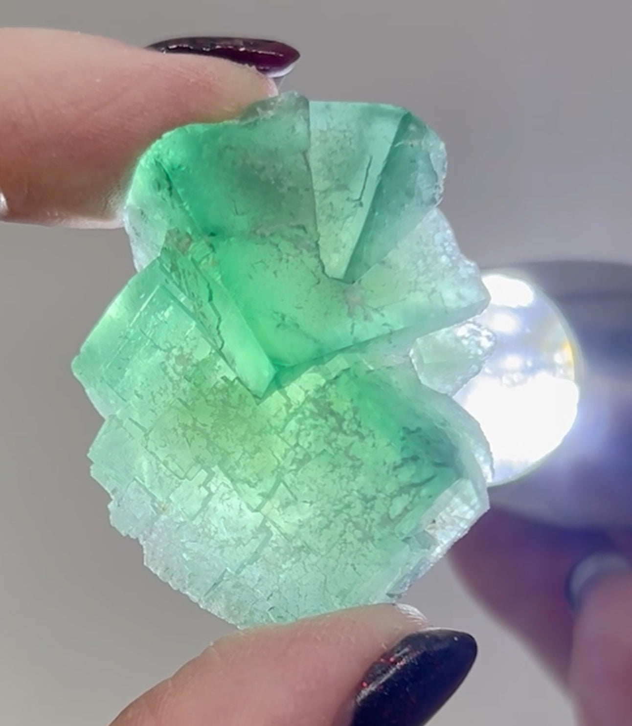 #17 Northern Lights Fluorite Small Specimen From River Catcher Vein, Diana Maria Mine, U.K. 🇬🇧