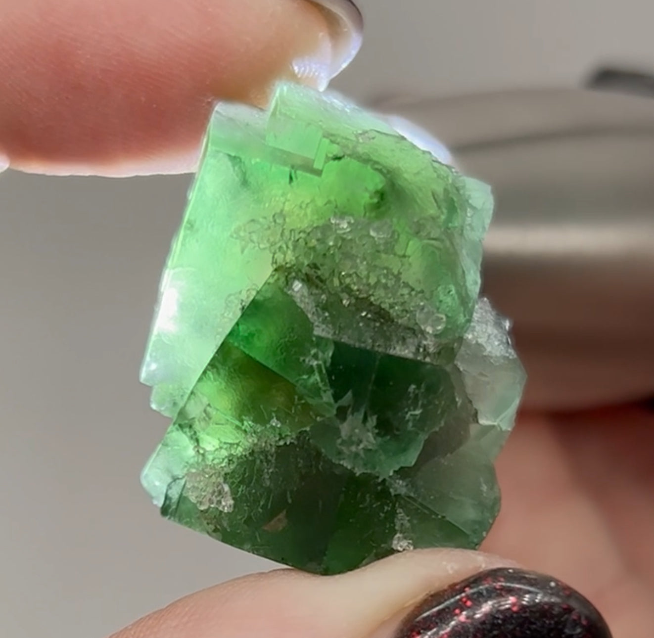 #18 Northern Lights Fluorite Small Specimen From River Catcher Vein, Diana Maria Mine, U.K. 🇬🇧