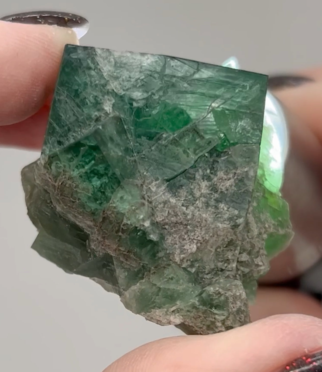 #21 Northern Lights Fluorite Small Specimen From River Catcher Vein, Diana Maria Mine, U.K. 🇬🇧