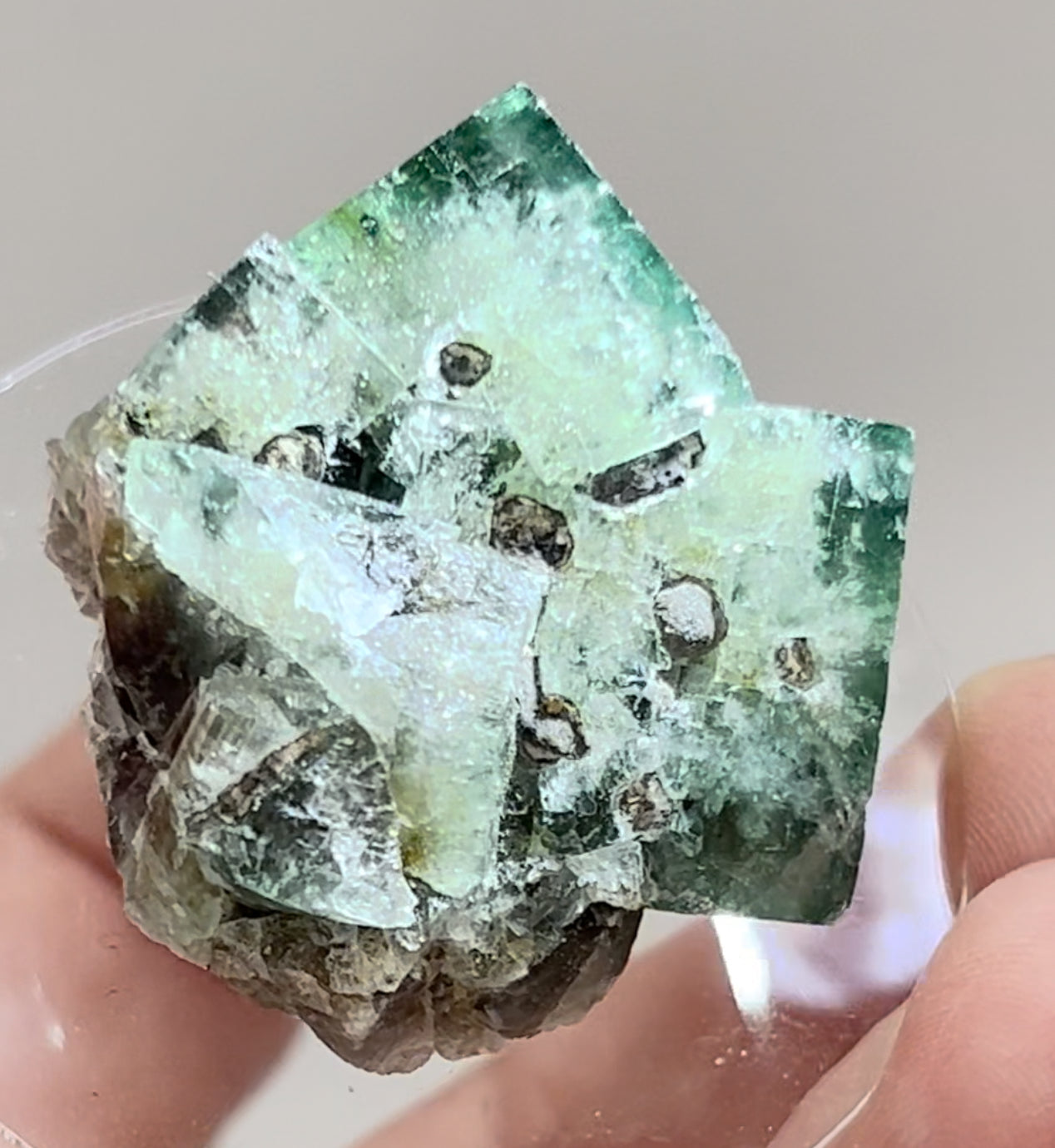 #10 Raw Milky Way Blue Fluorite Small Specimen From Sutcliffe Vein at the Diana Maria Mine, U.K. 🇬🇧